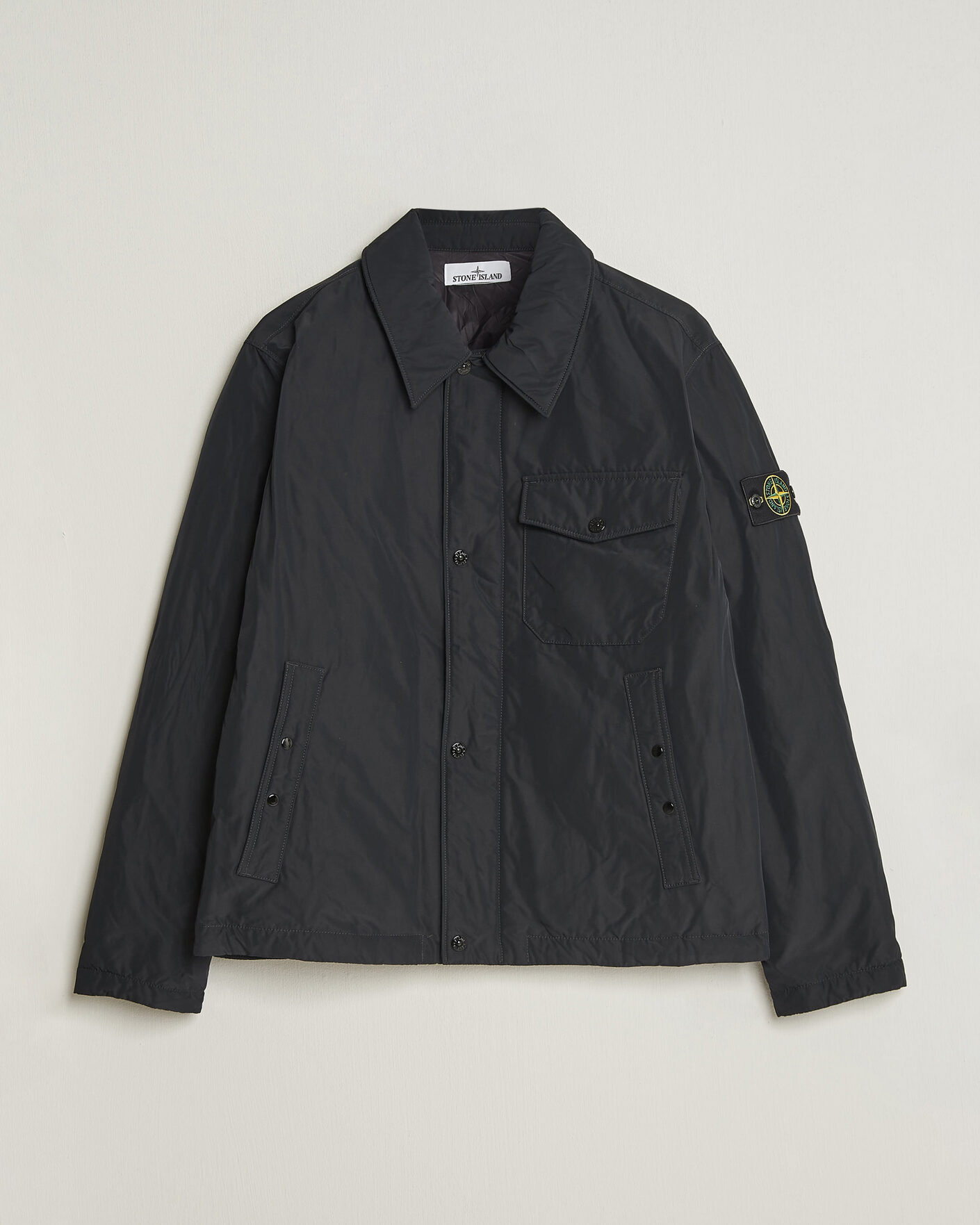 Heren | Jassen | Stone Island | Micro Twill Padded Jacket Black
