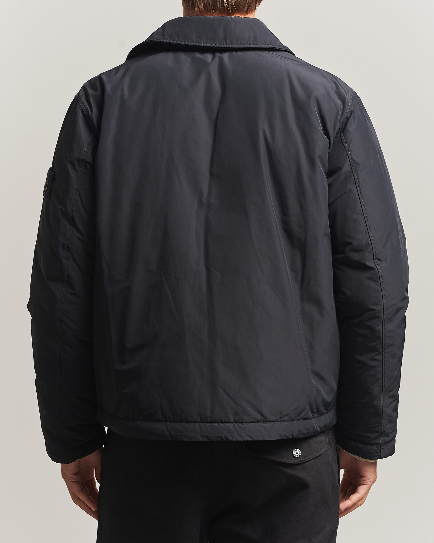 Heren | Jassen | Stone Island | Micro Twill Padded Jacket Black