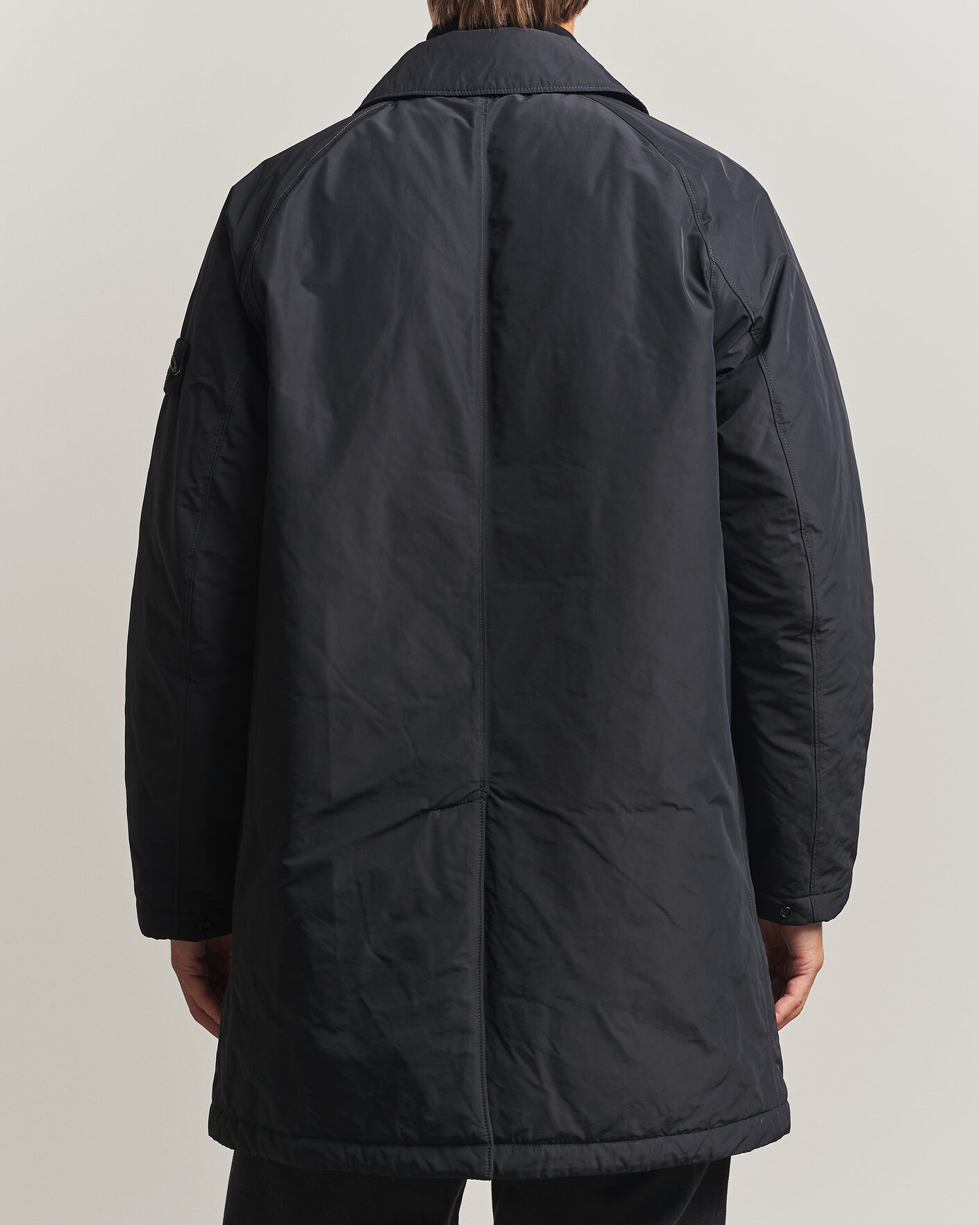 Heren | Jassen | Stone Island | Micro Reps Padded Coat Black