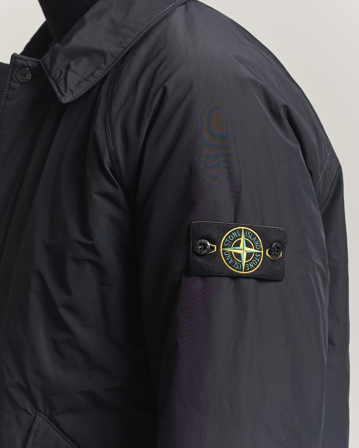Heren | Jassen | Stone Island | Micro Reps Padded Coat Black