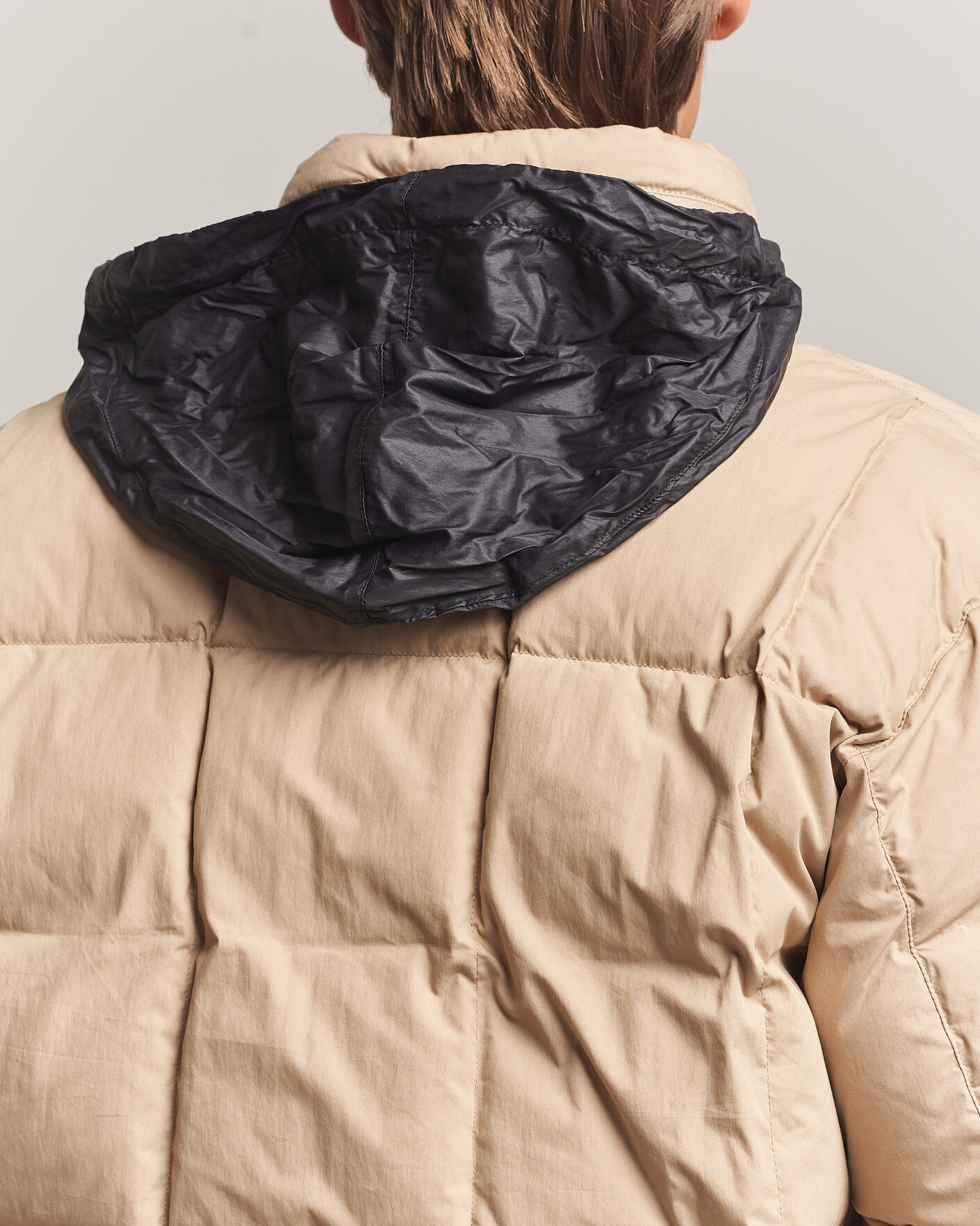Heren | Jassen | Stone Island | Cotton/Nylon Padded Down Jacket Biscuit