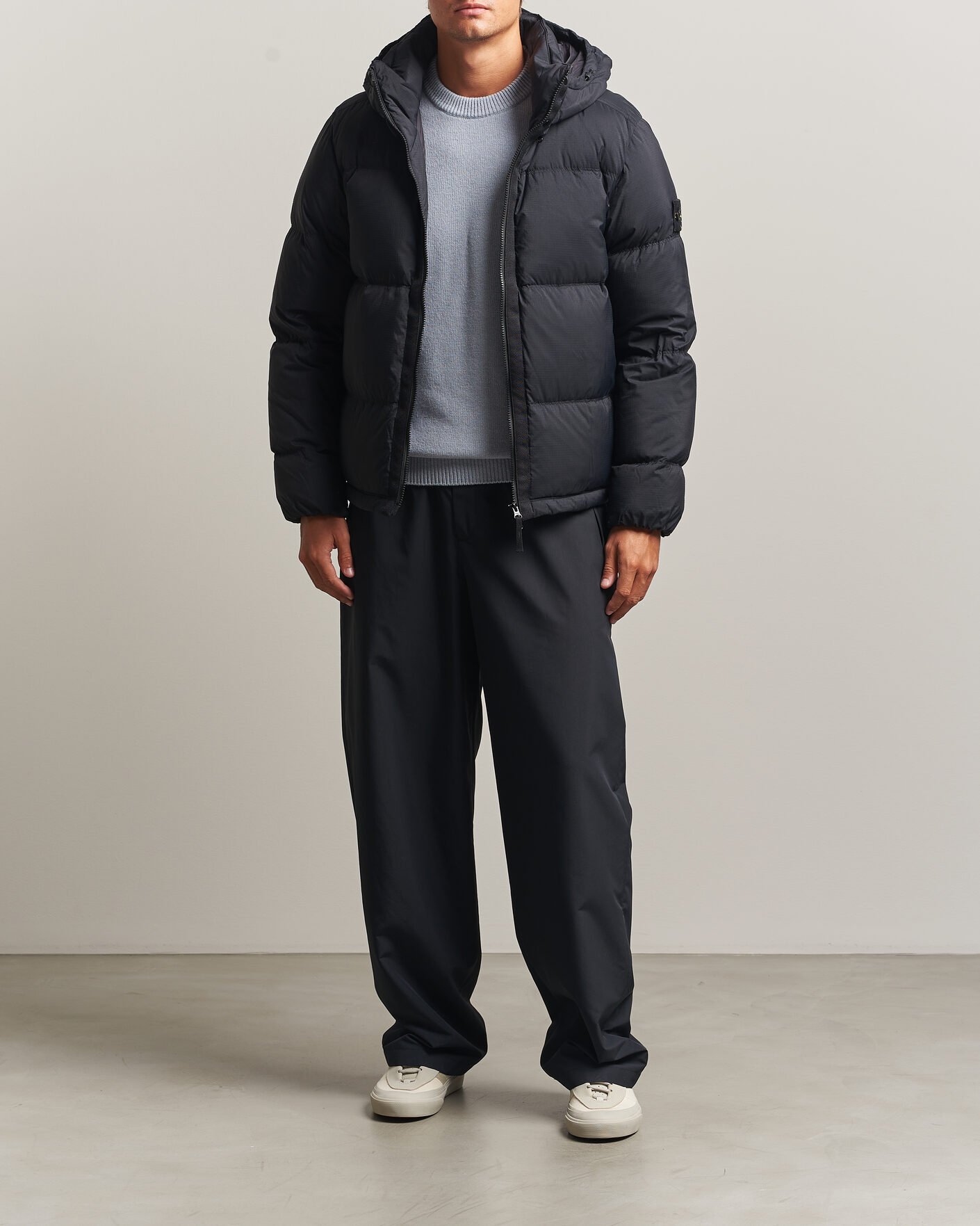 Heren | Jassen | Stone Island | Matt Ripstop Cordura Down Jacket Black