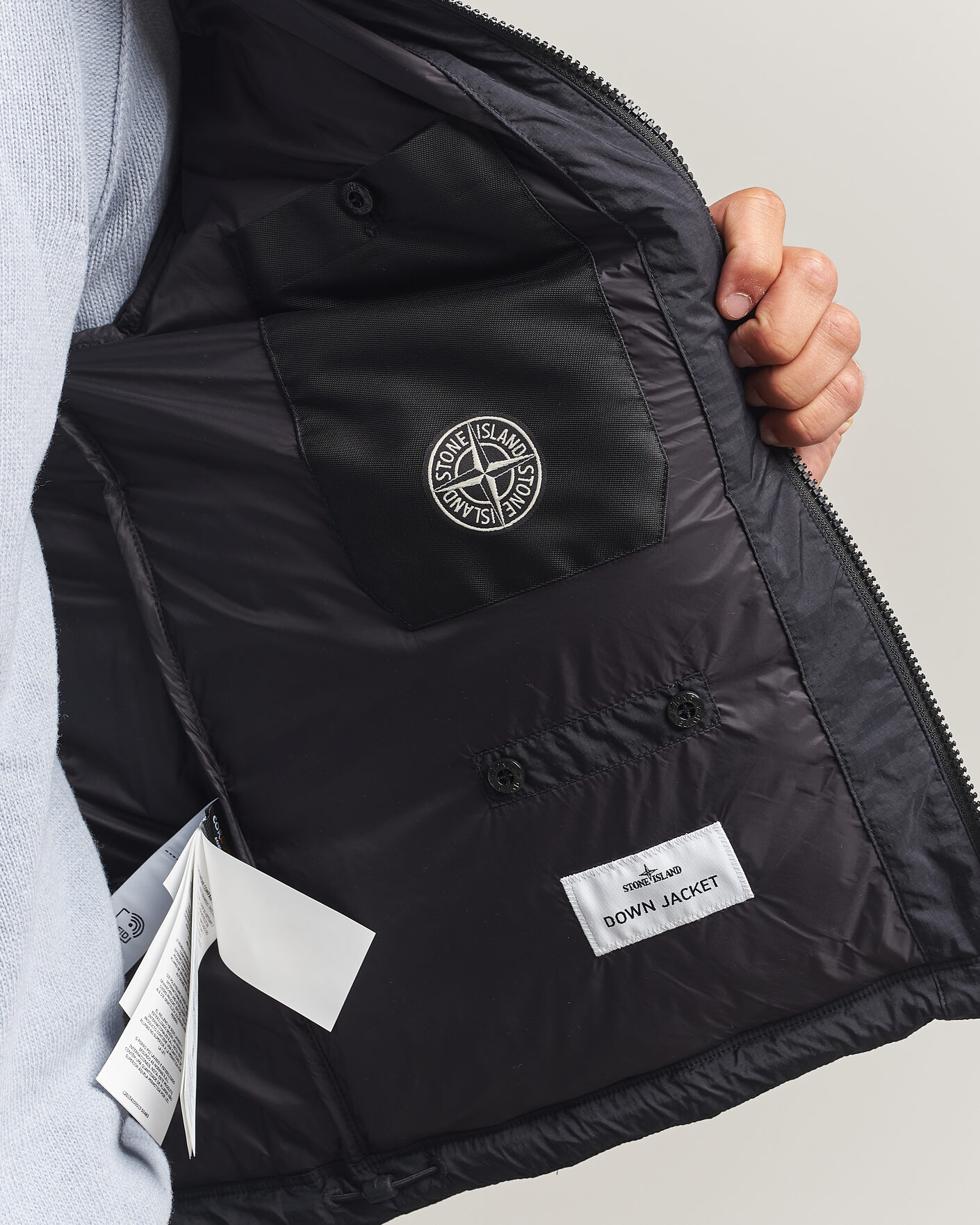 Heren | Jassen | Stone Island | Matt Ripstop Cordura Down Jacket Black