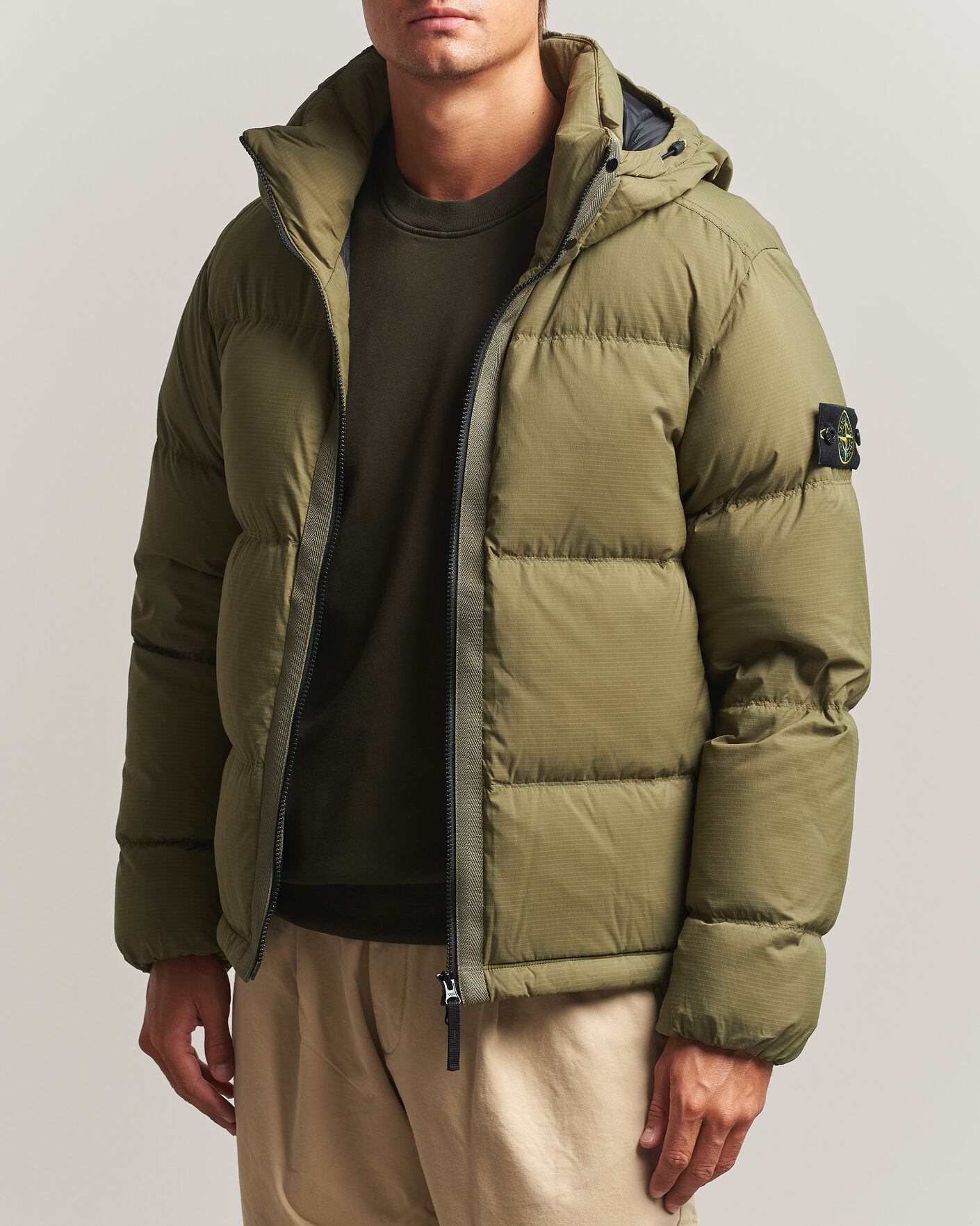Heren | Jassen | Stone Island | Matt Ripstop Cordura Down Jacket Green