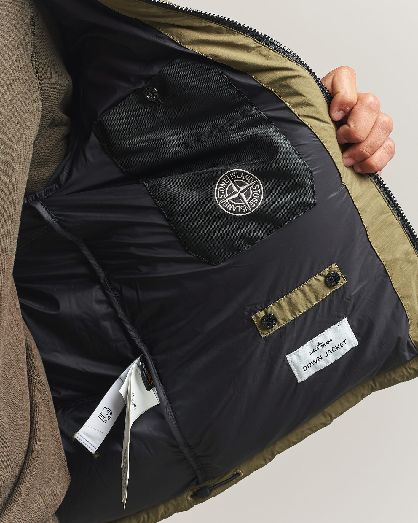 Heren | Jassen | Stone Island | Matt Ripstop Cordura Down Jacket Green
