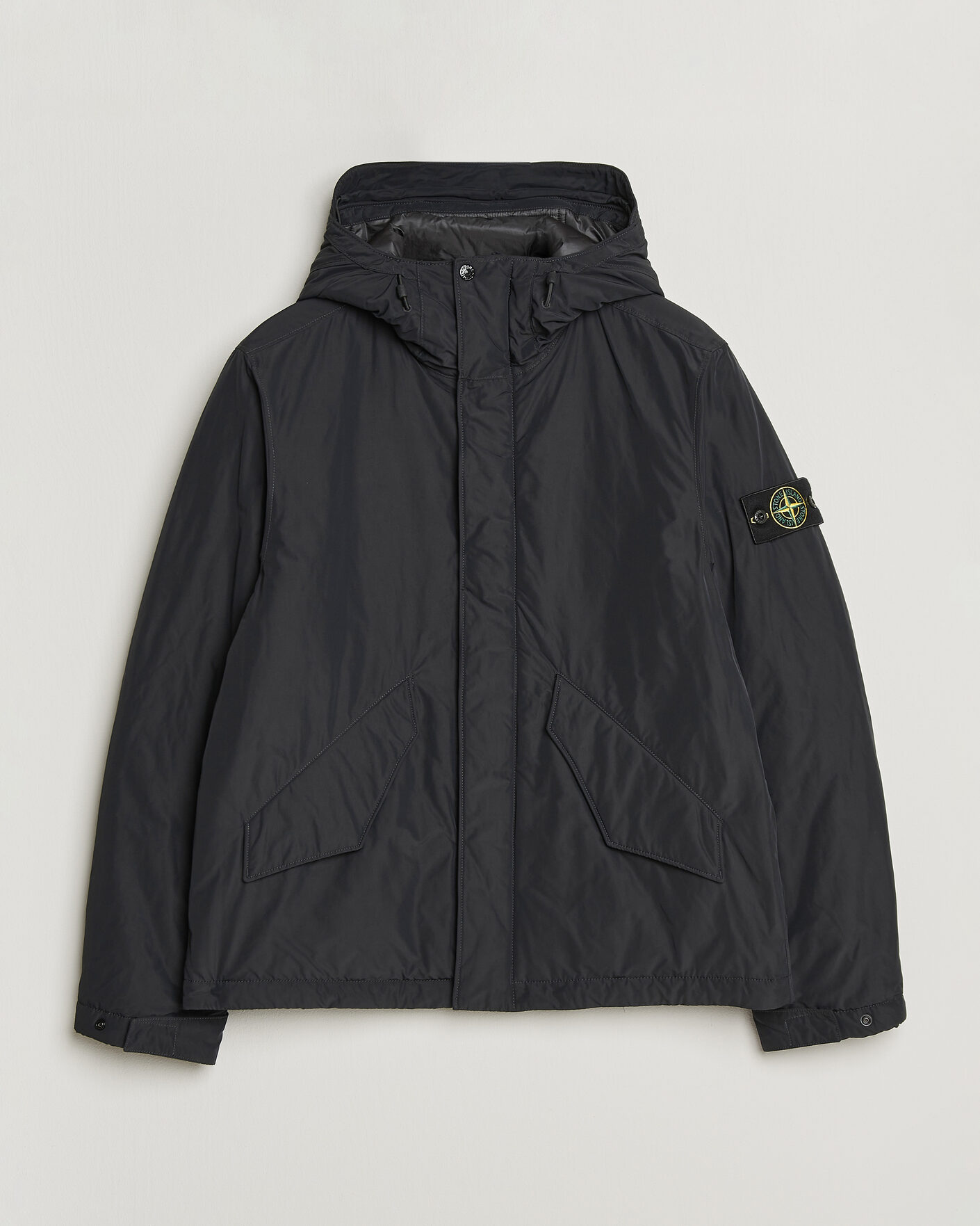 Heren | Jassen | Stone Island | Micro Twill Hood Jacket Black