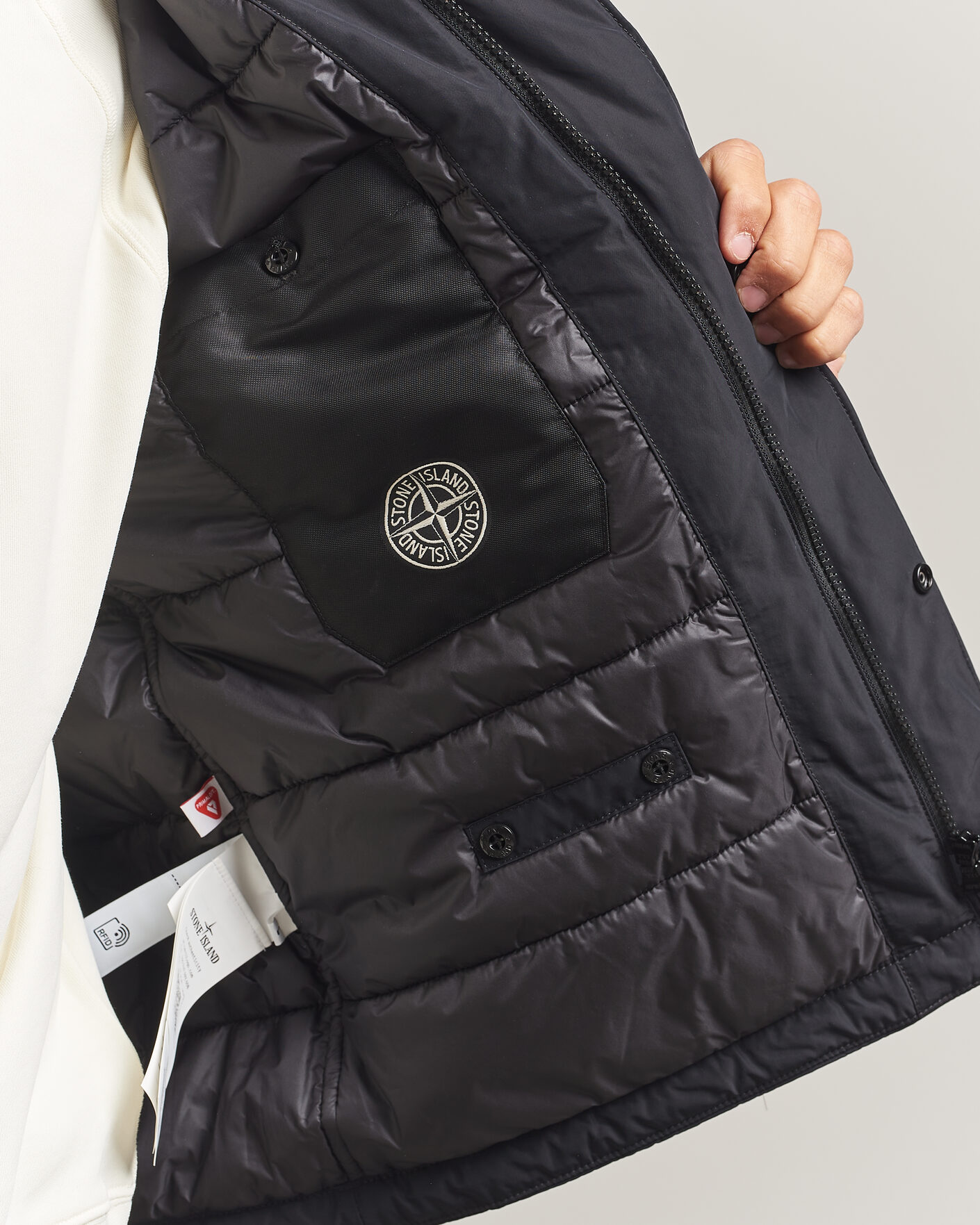 Heren | Jassen | Stone Island | Micro Twill Hood Jacket Black