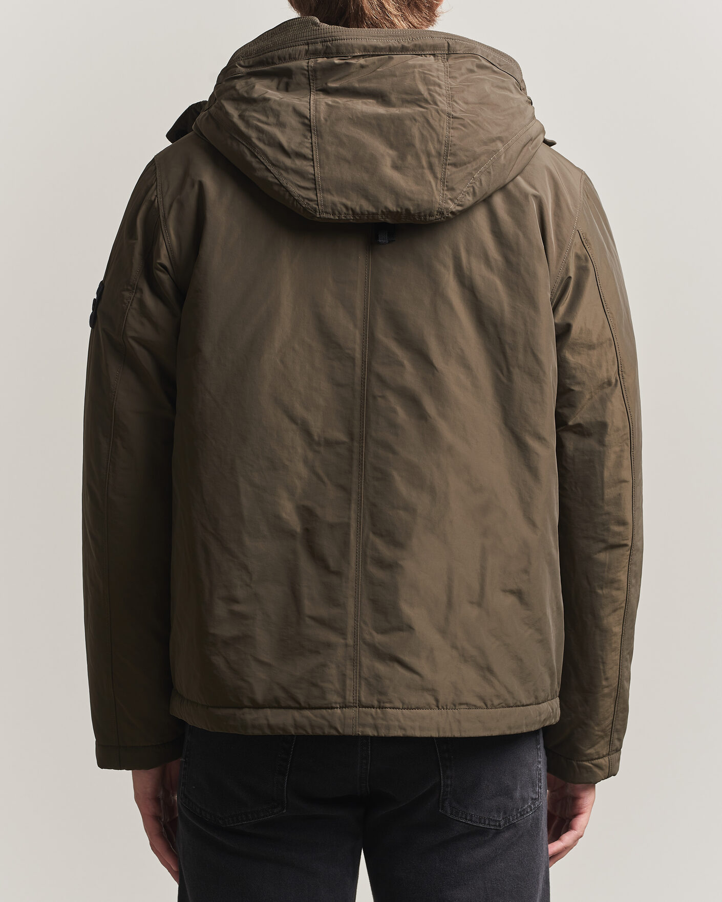 Heren | Jassen | Stone Island | Micro Twill Hood Jacket Coal Grey