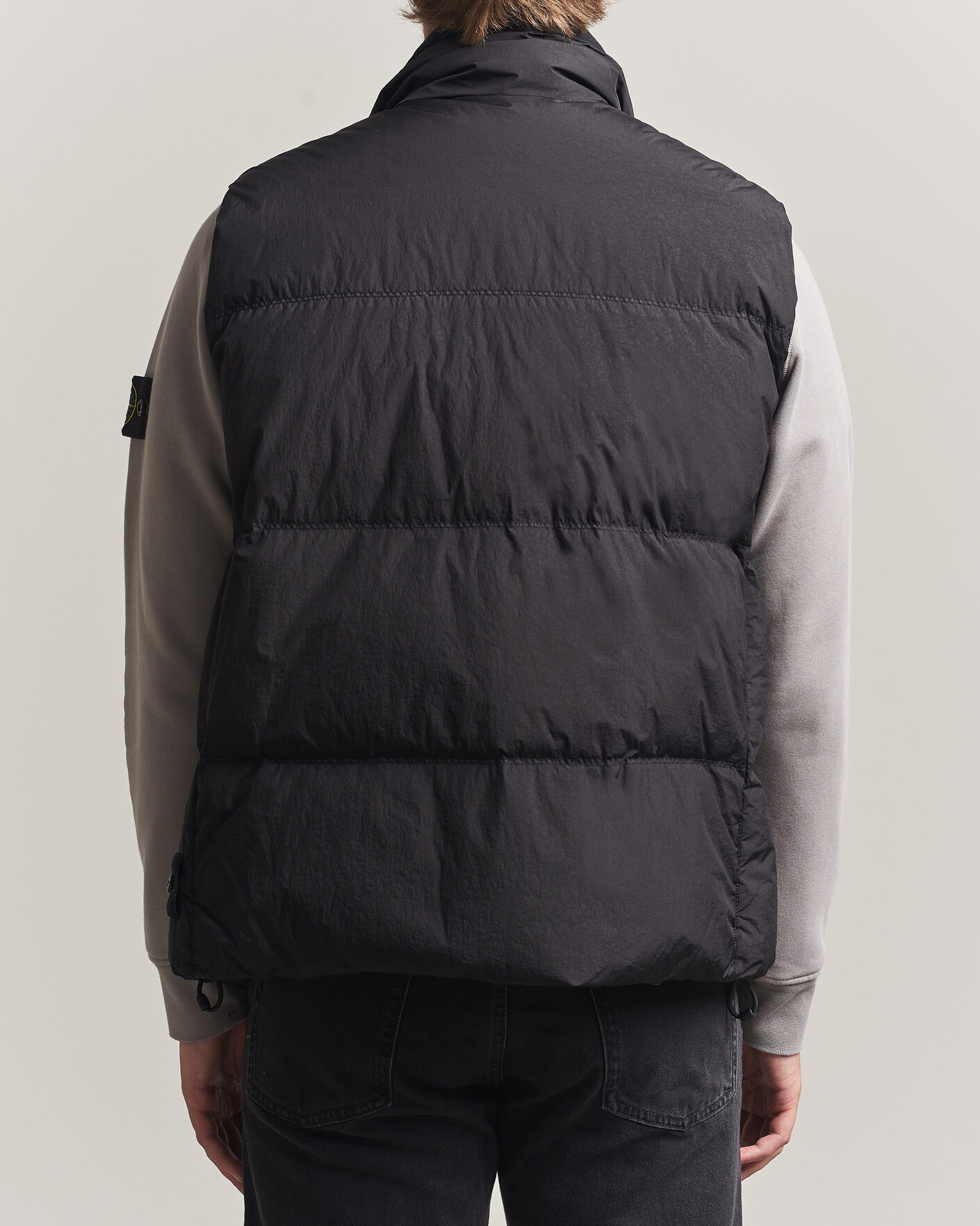 Heren | Gilets | Stone Island | Crinkle Reps Down Vest Black
