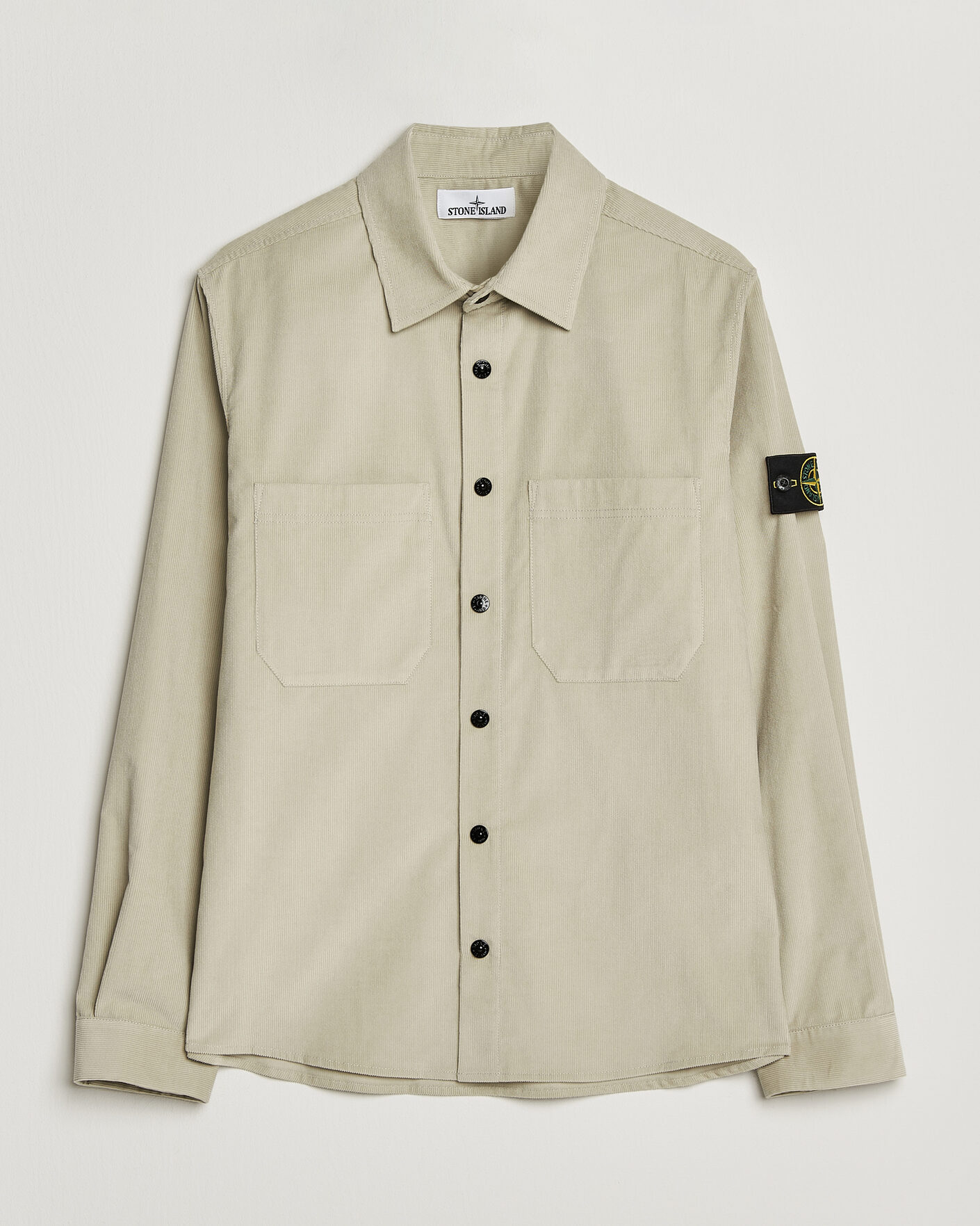 Heren | Overhemden | Stone Island | Micro Cord Overshirt Sand