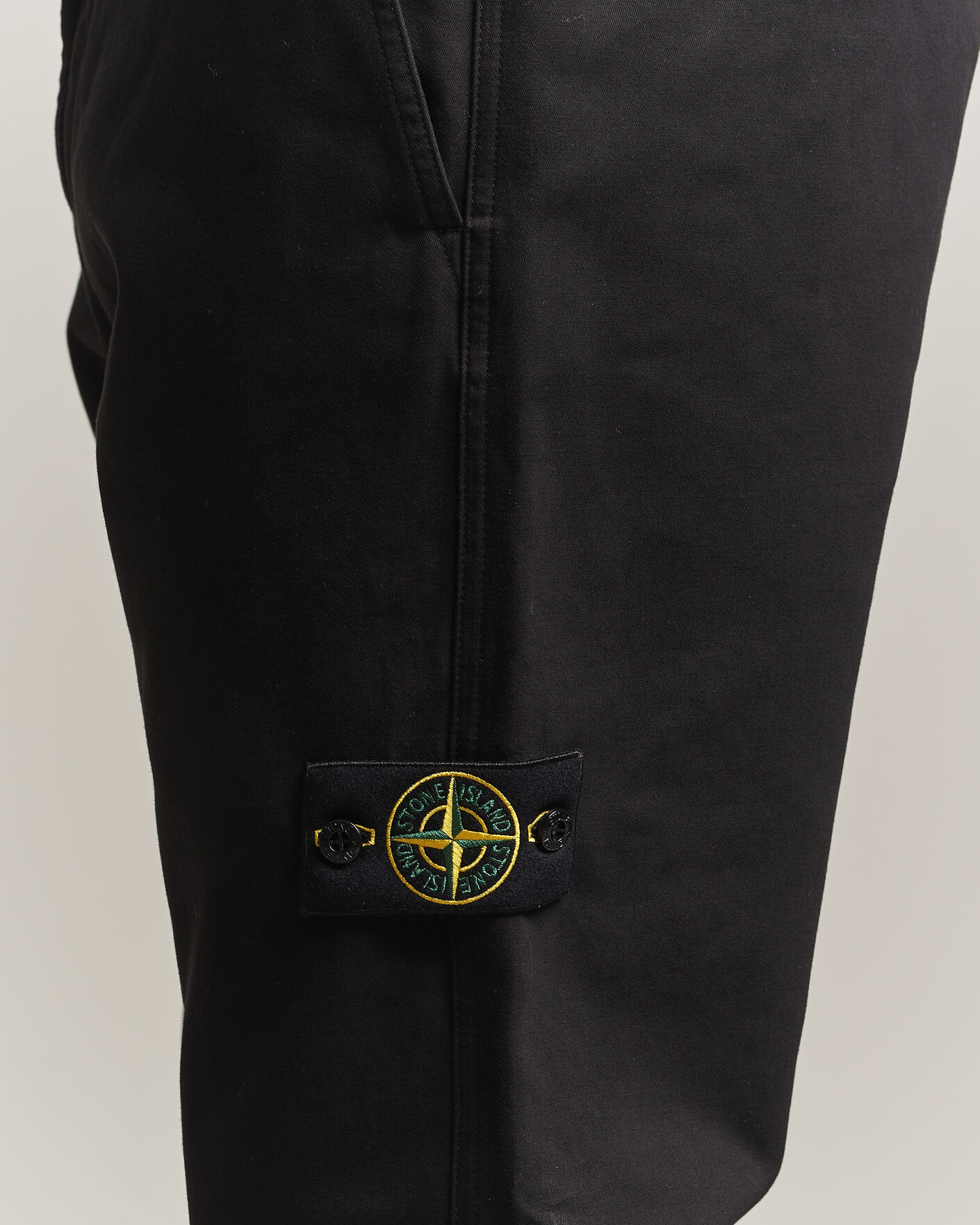 Heren | Broeken | Stone Island | Dense Cotton Twill Pants Black