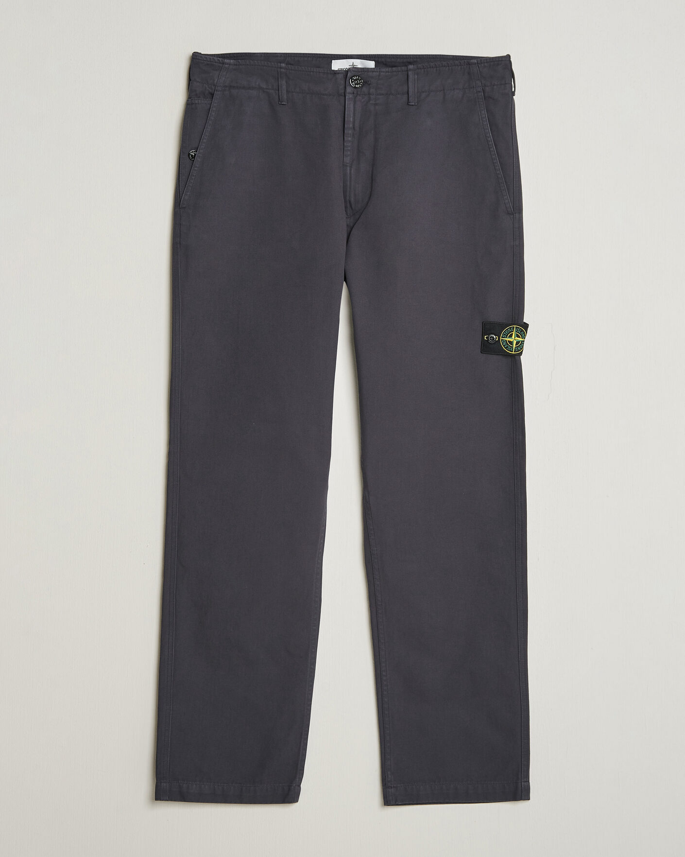 Heren | Broeken | Stone Island | Dense Cotton Twill Pants Blue Navy