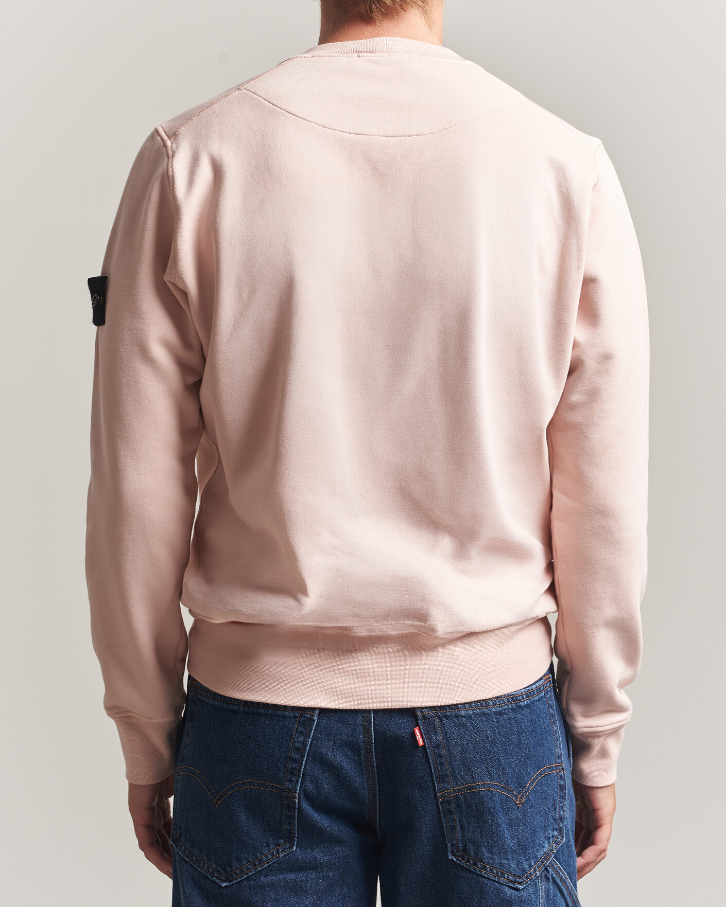 Heren | Truien | Stone Island | Garment Dyed Fleece Sweatshirt Antique Rose