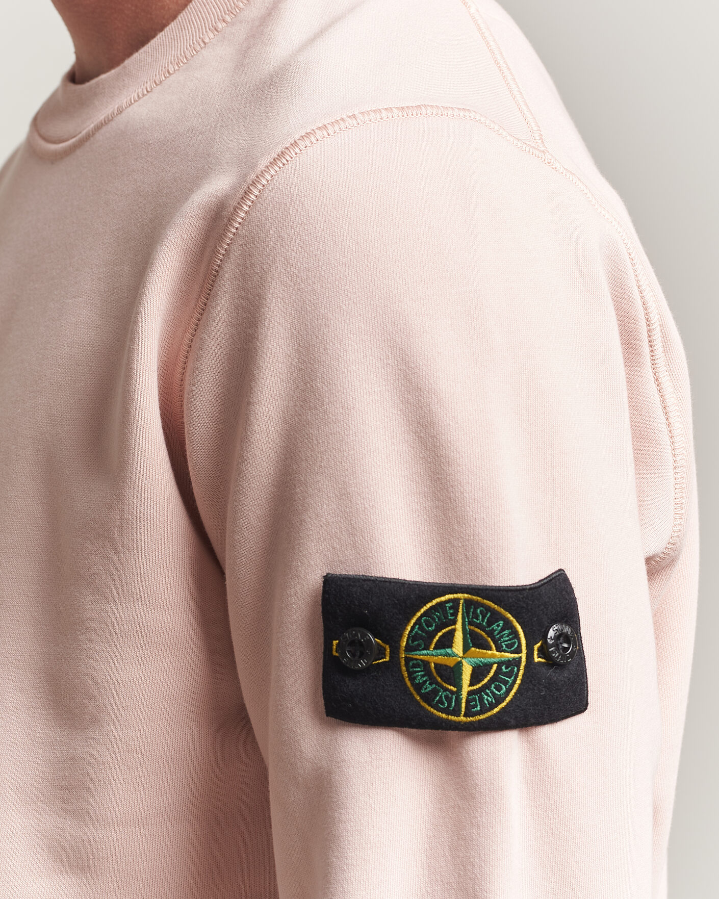 Heren | Truien | Stone Island | Garment Dyed Fleece Sweatshirt Antique Rose