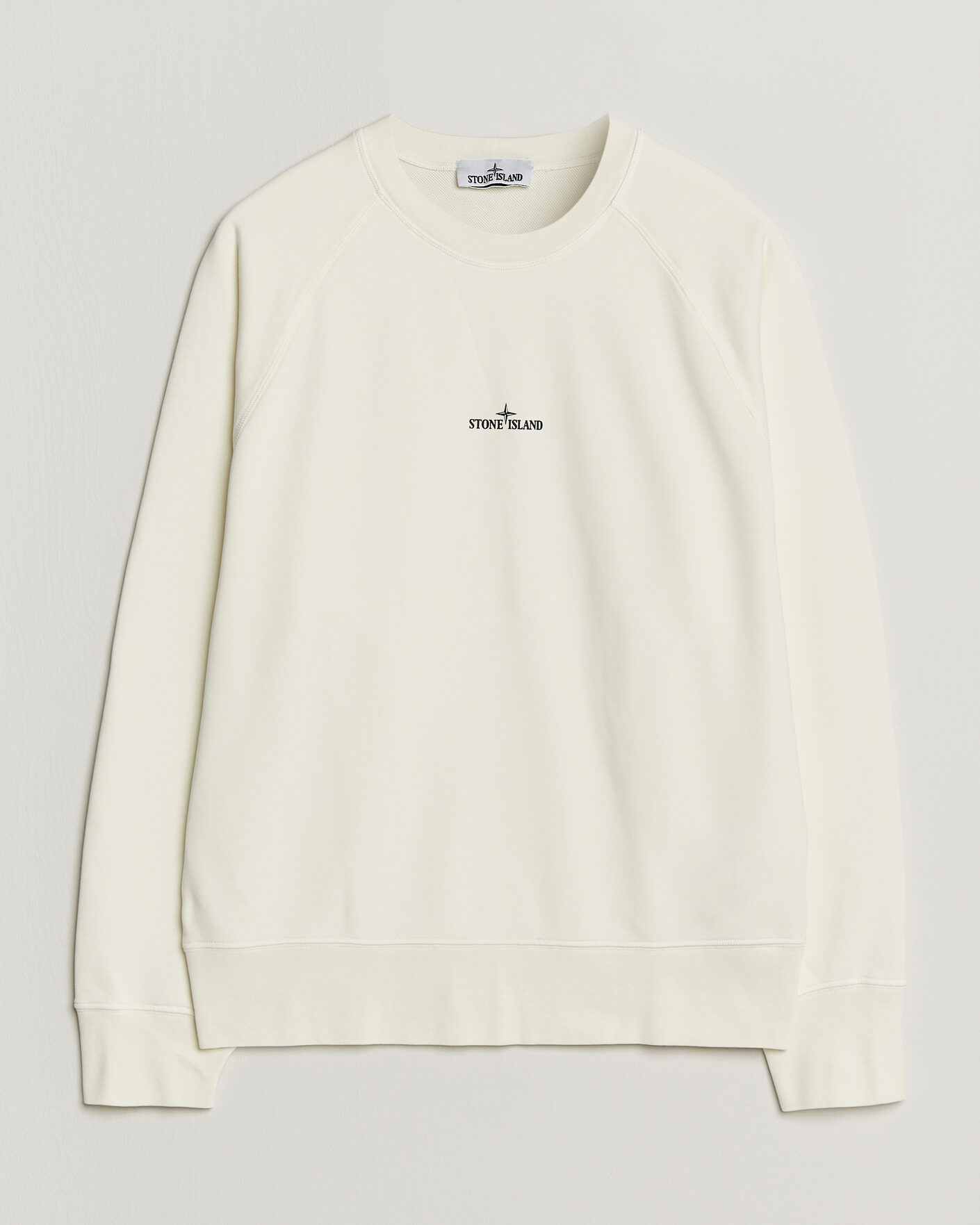 Heren | Truien | Stone Island | Garment Dyed Fleece Desert Print Sweatshirt Ivory