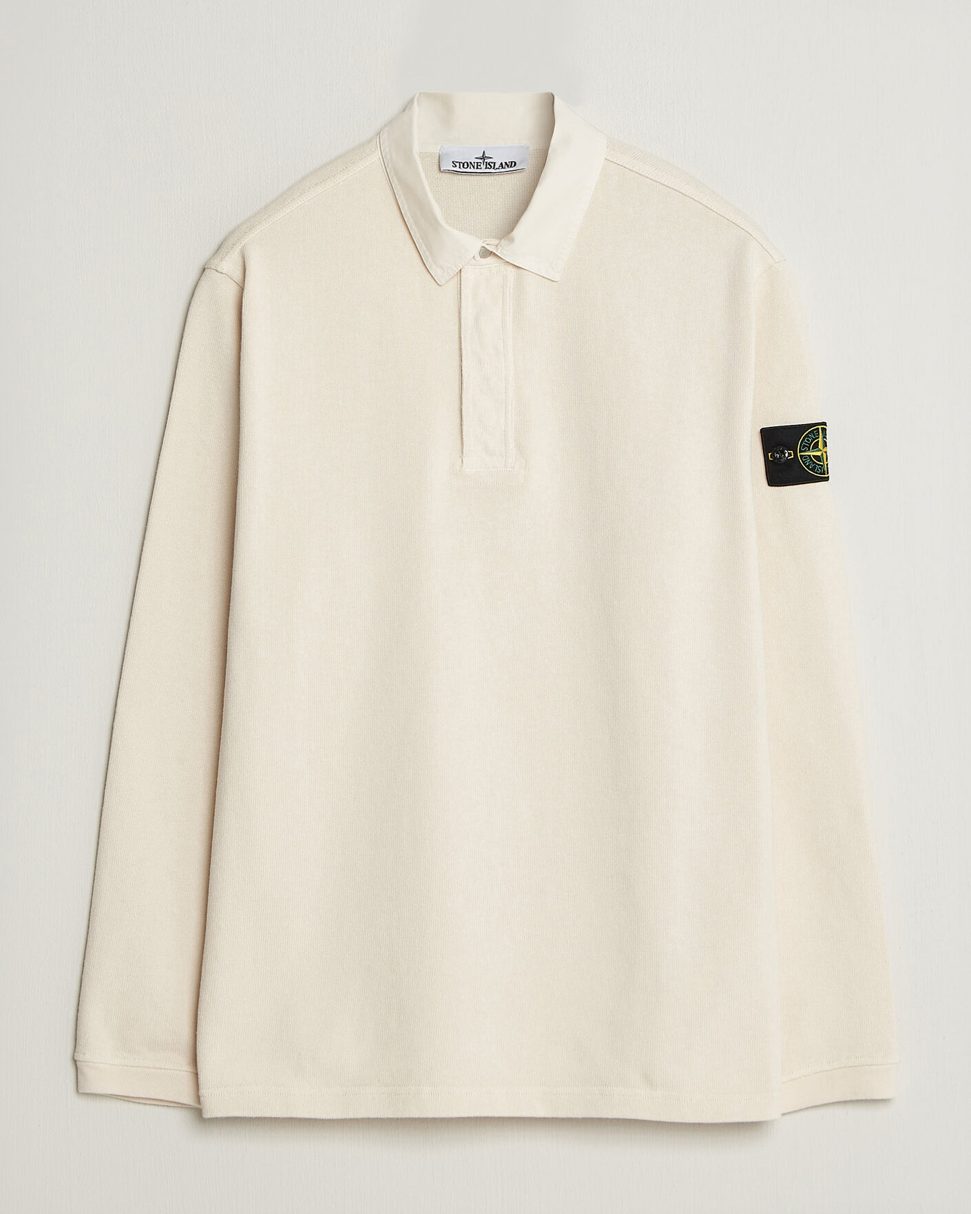 Heren | Truien | Stone Island | Heavy Cotton Jersey Polo Ivory