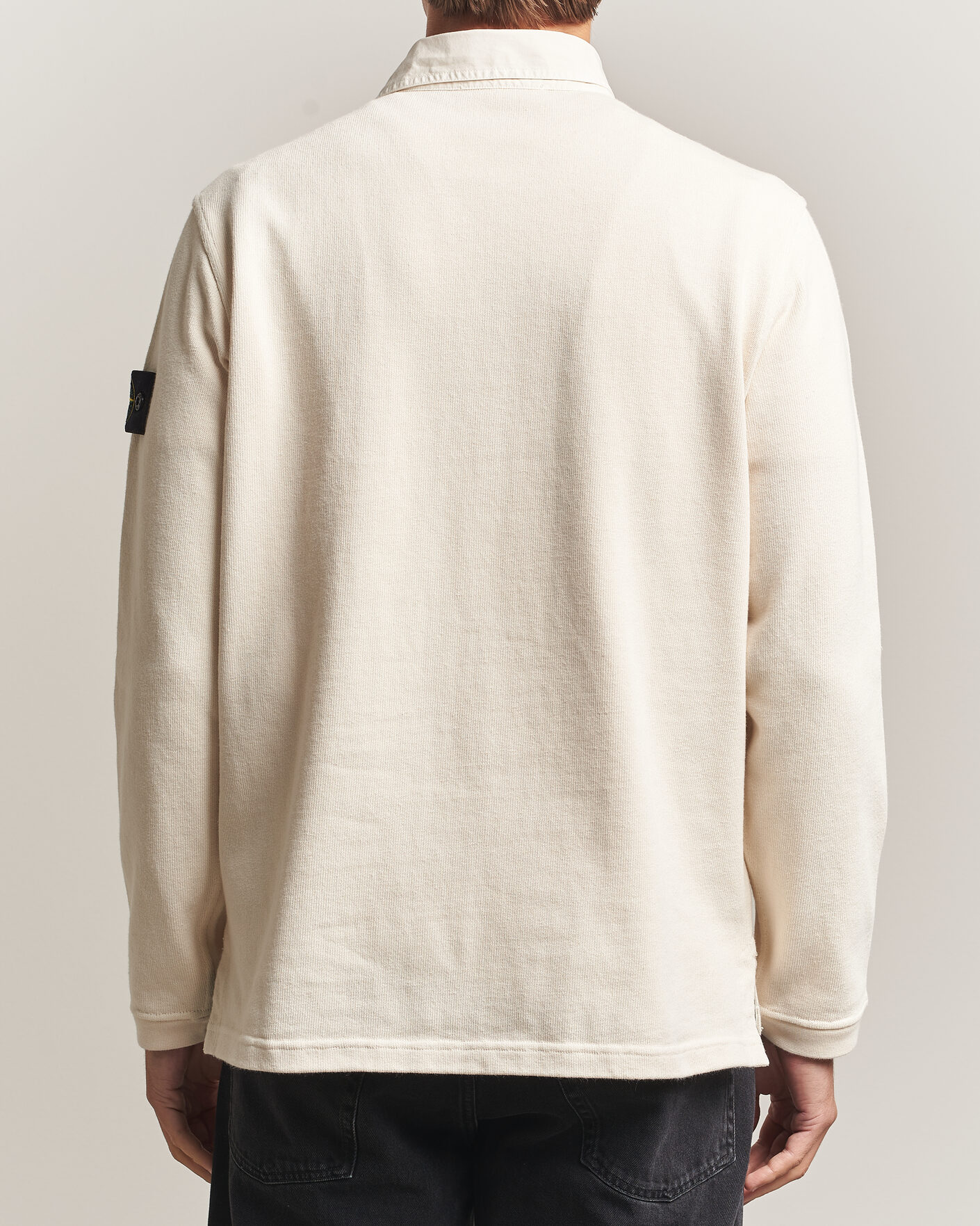 Heren | Truien | Stone Island | Heavy Cotton Jersey Polo Ivory
