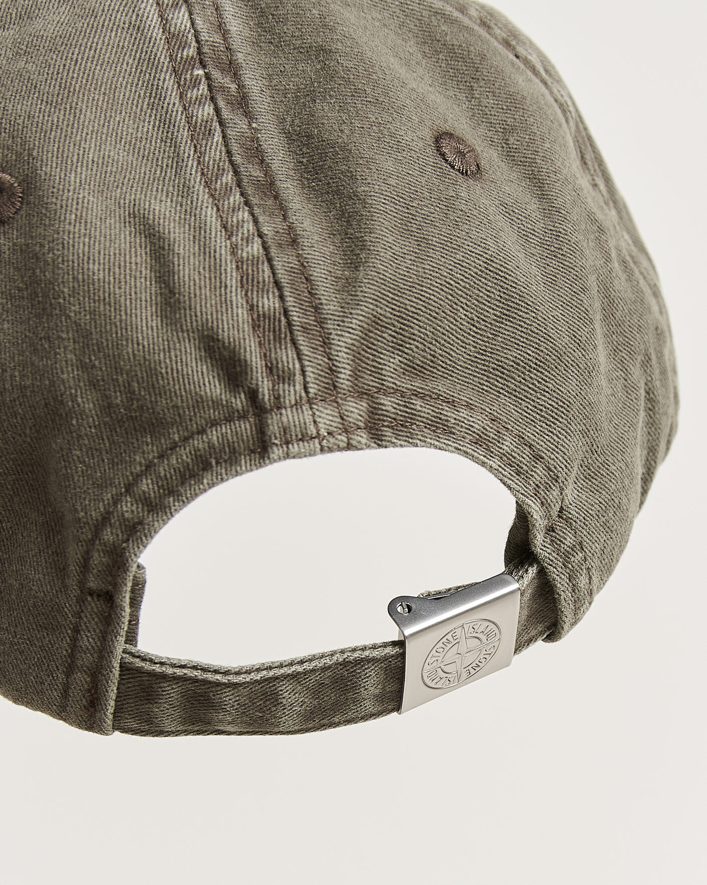 Heren | Hoeden en petten | Stone Island | Brushed Cotton Gabardine Cap Military Green