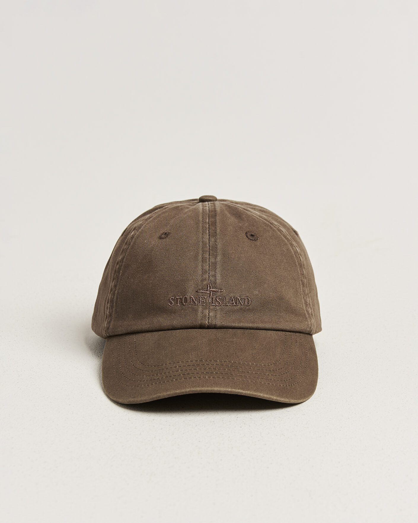 Heren | Hoeden en petten | Stone Island | Brushed Cotton Gabardine Cap Umber