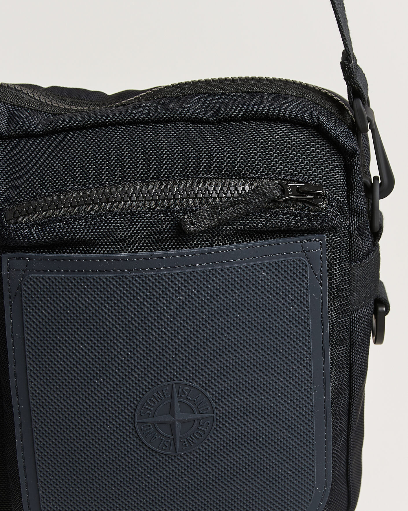 Heren | Tassen | Stone Island | Nylon Panama Shoulder Bag Navy Blue