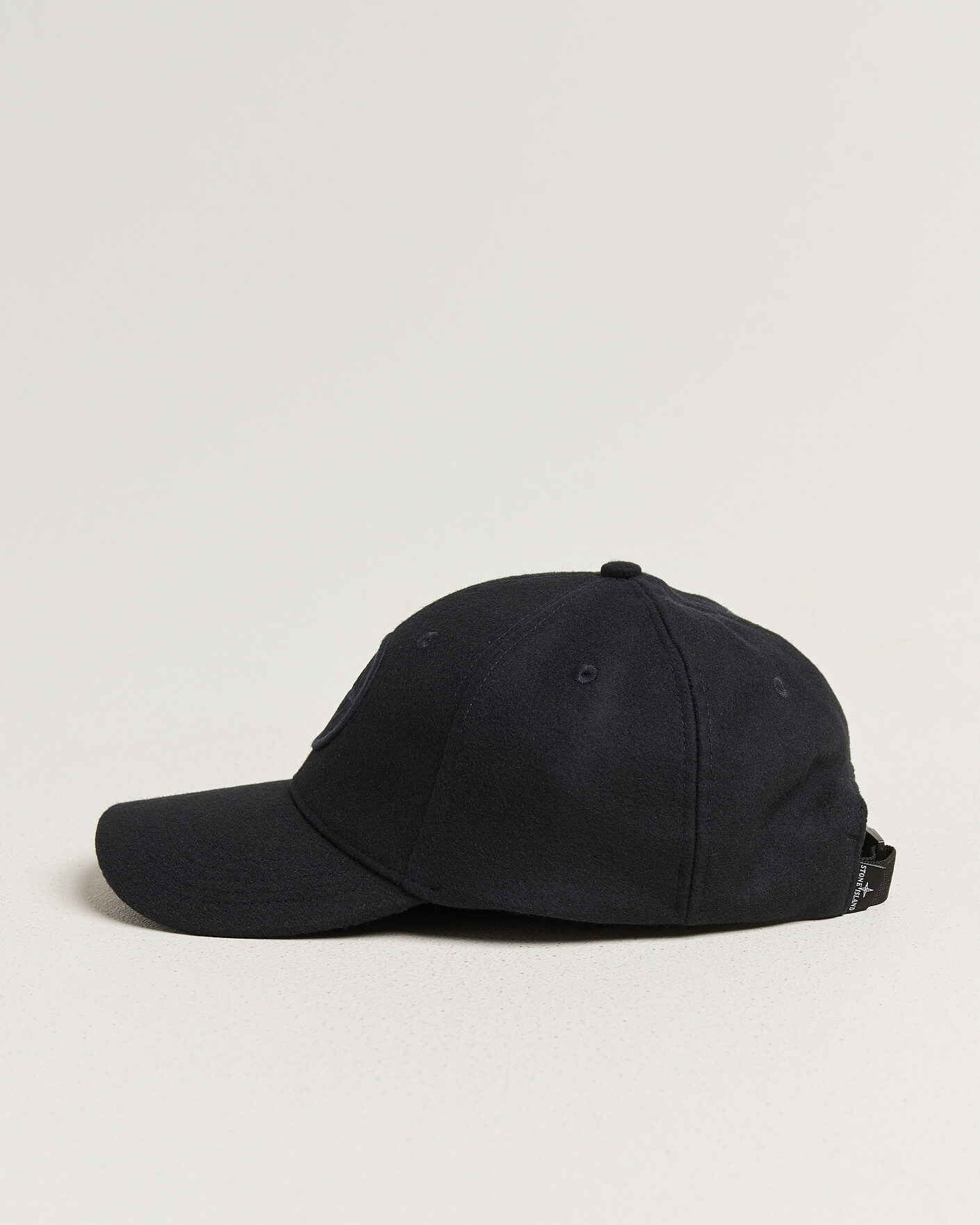 Heren | Hoeden en petten | Stone Island | Wool/Nylon Flannel Cap Navy Blue