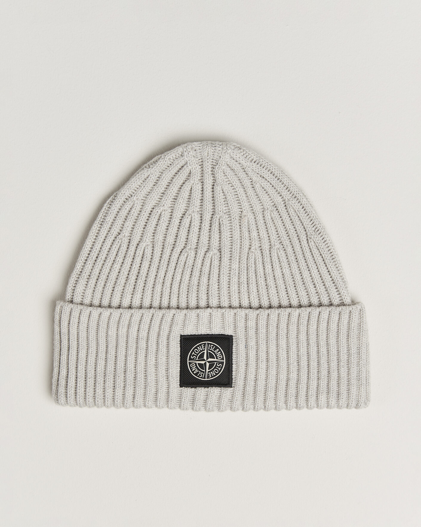 Heren | Mutsen | Stone Island | Full Rib Wool Hat Sand Melange