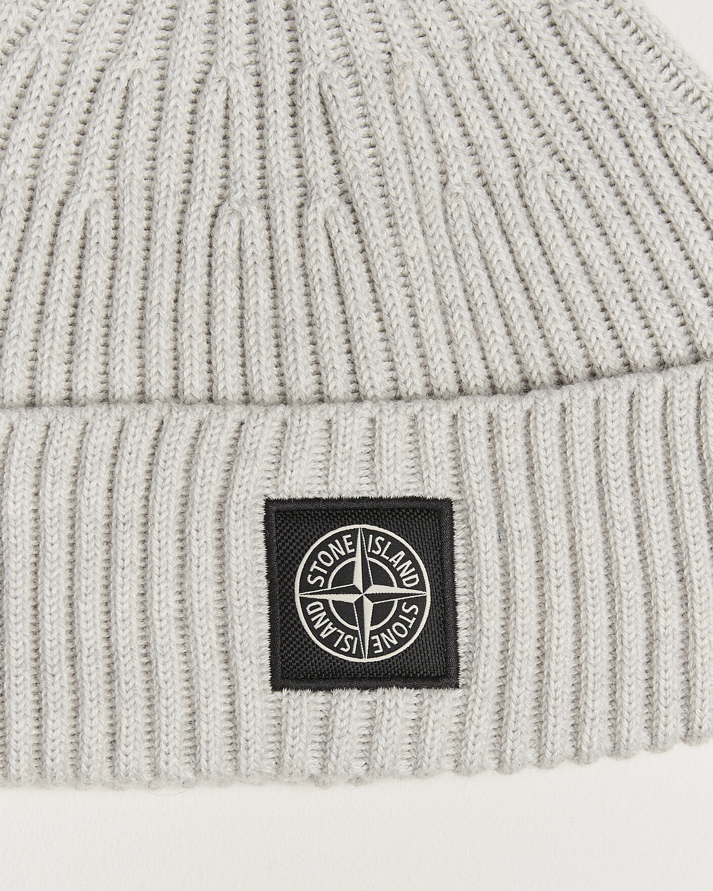 Heren | Mutsen | Stone Island | Full Rib Wool Hat Sand Melange
