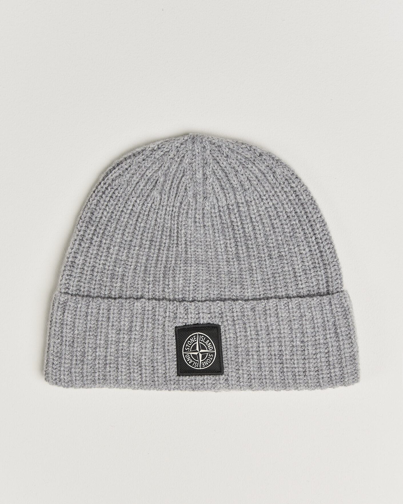 Heren | Mutsen | Stone Island | Geelong Wool Hat Grey Melange