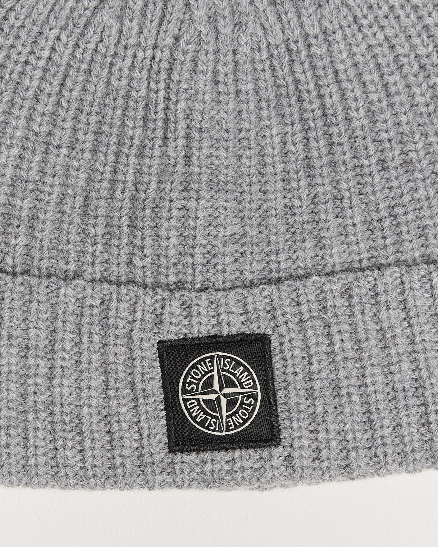 Heren | Mutsen | Stone Island | Geelong Wool Hat Grey Melange