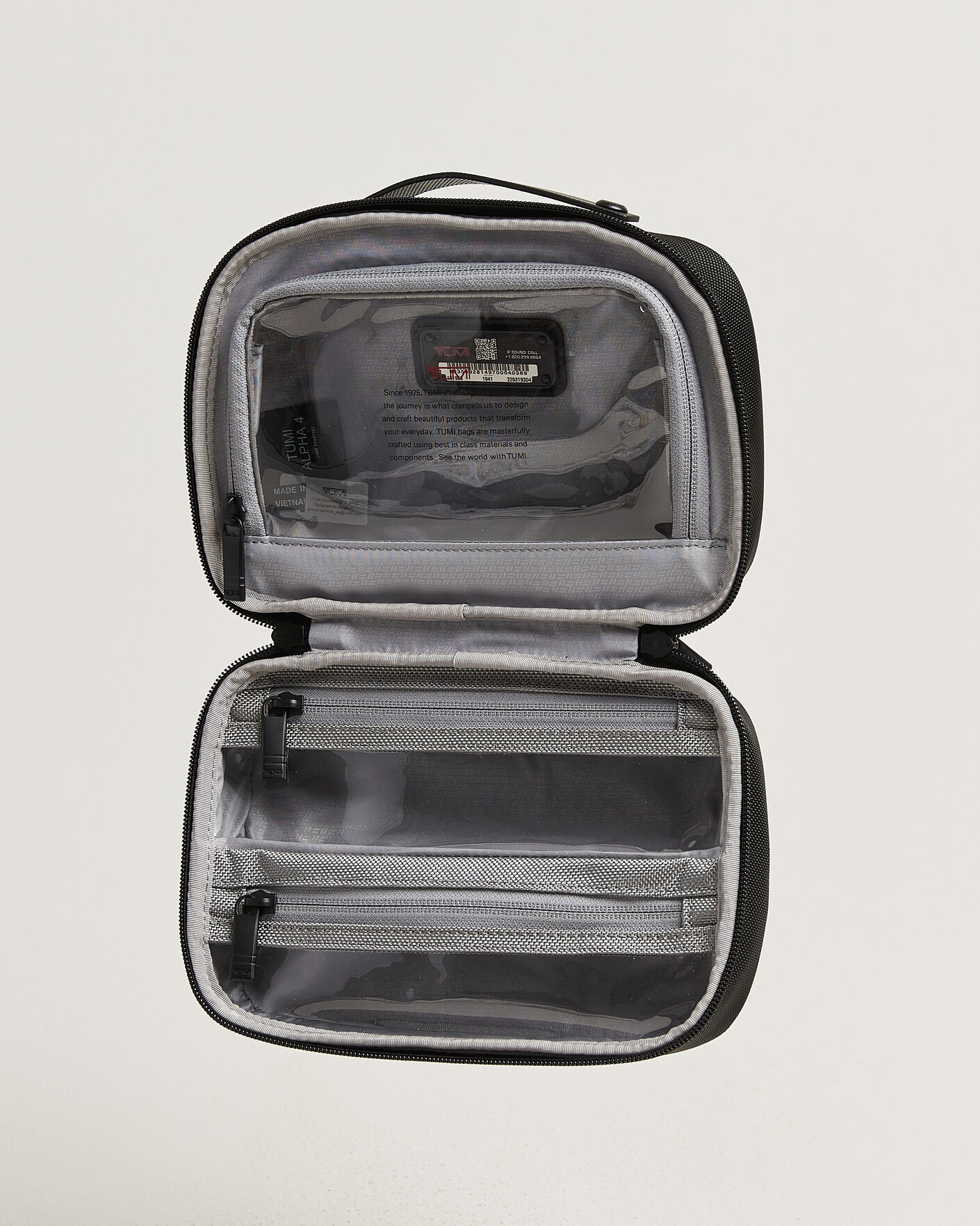 Heren | Tassen | TUMI | Alpha Split Travel Kit Black