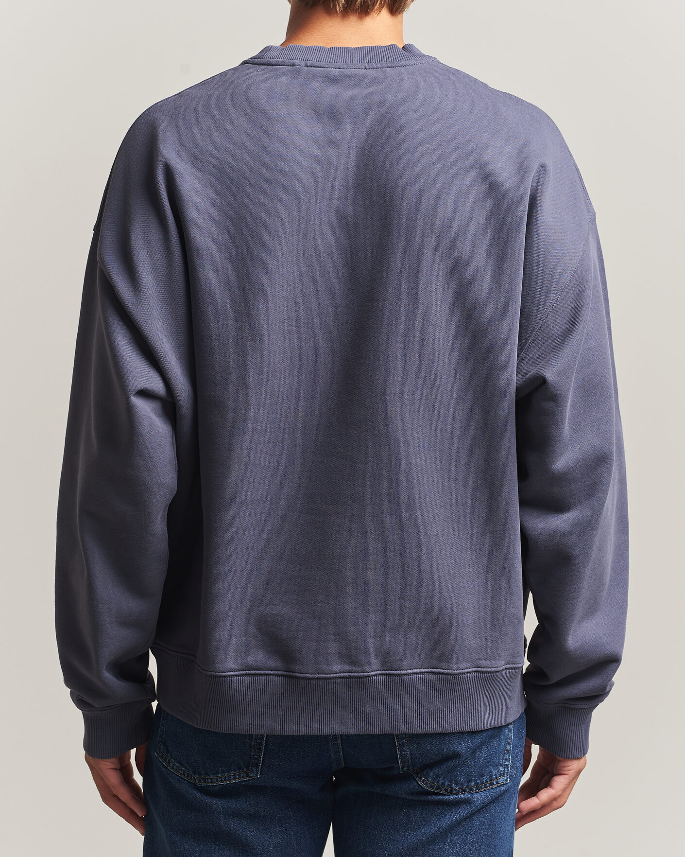 Heren | Truien | Axel Arigato | Micro Bee Bird Sweatshirt Smoke Grey