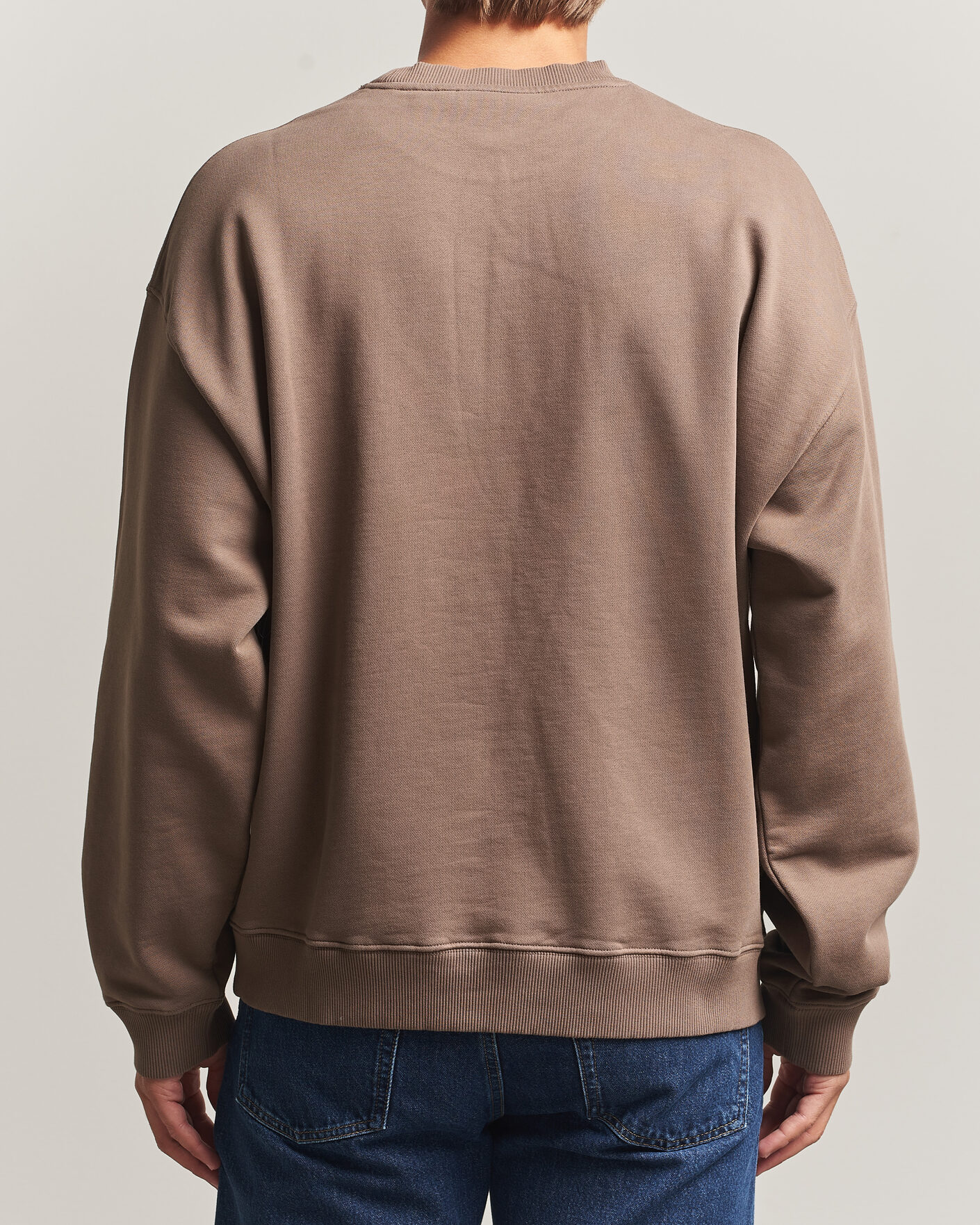 Heren | Truien | Axel Arigato | Micro Bee Bird Sweatshirt Coffee Brown