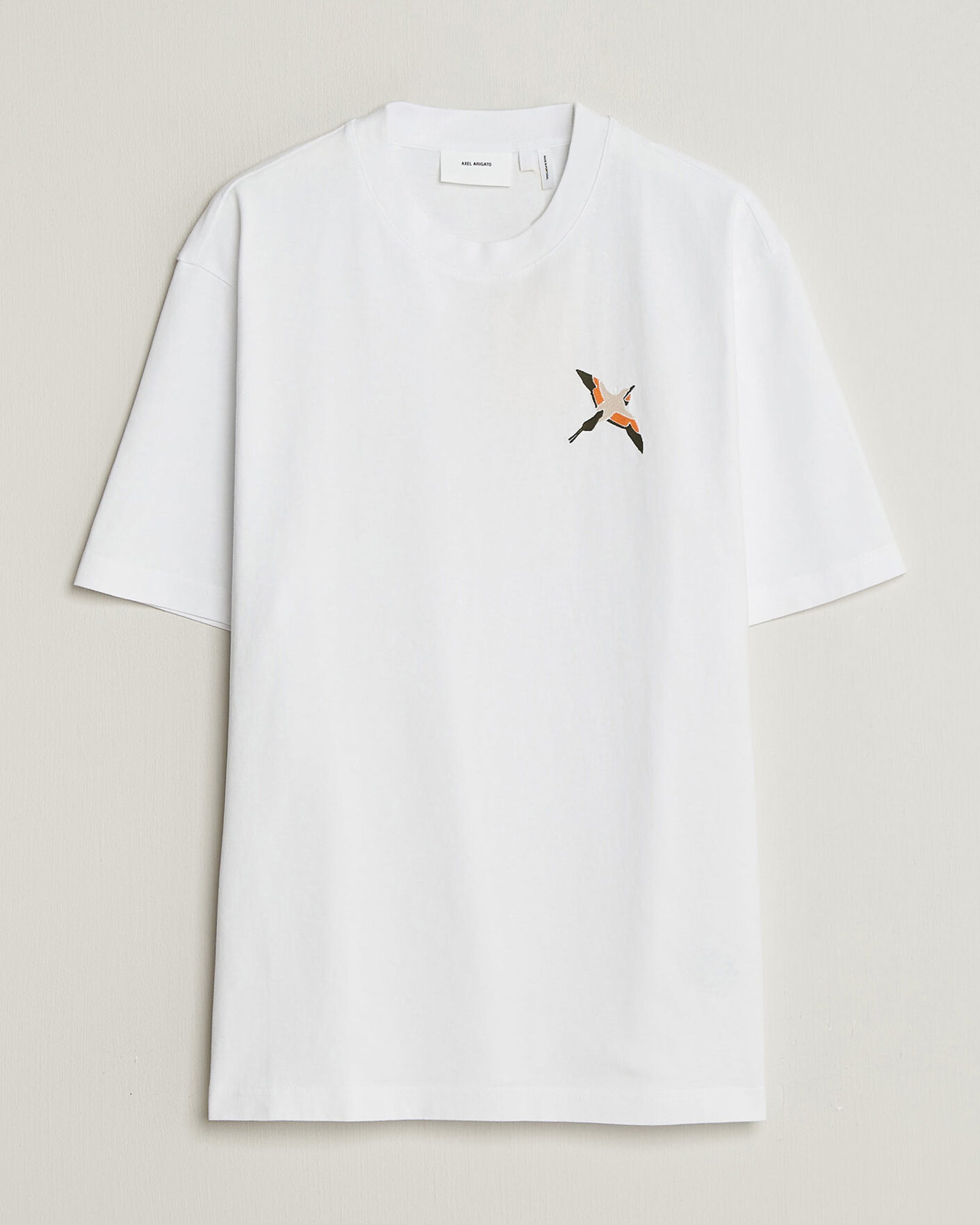 Heren | T-shirts | Axel Arigato | Micro Bee Birt T-Shirt White
