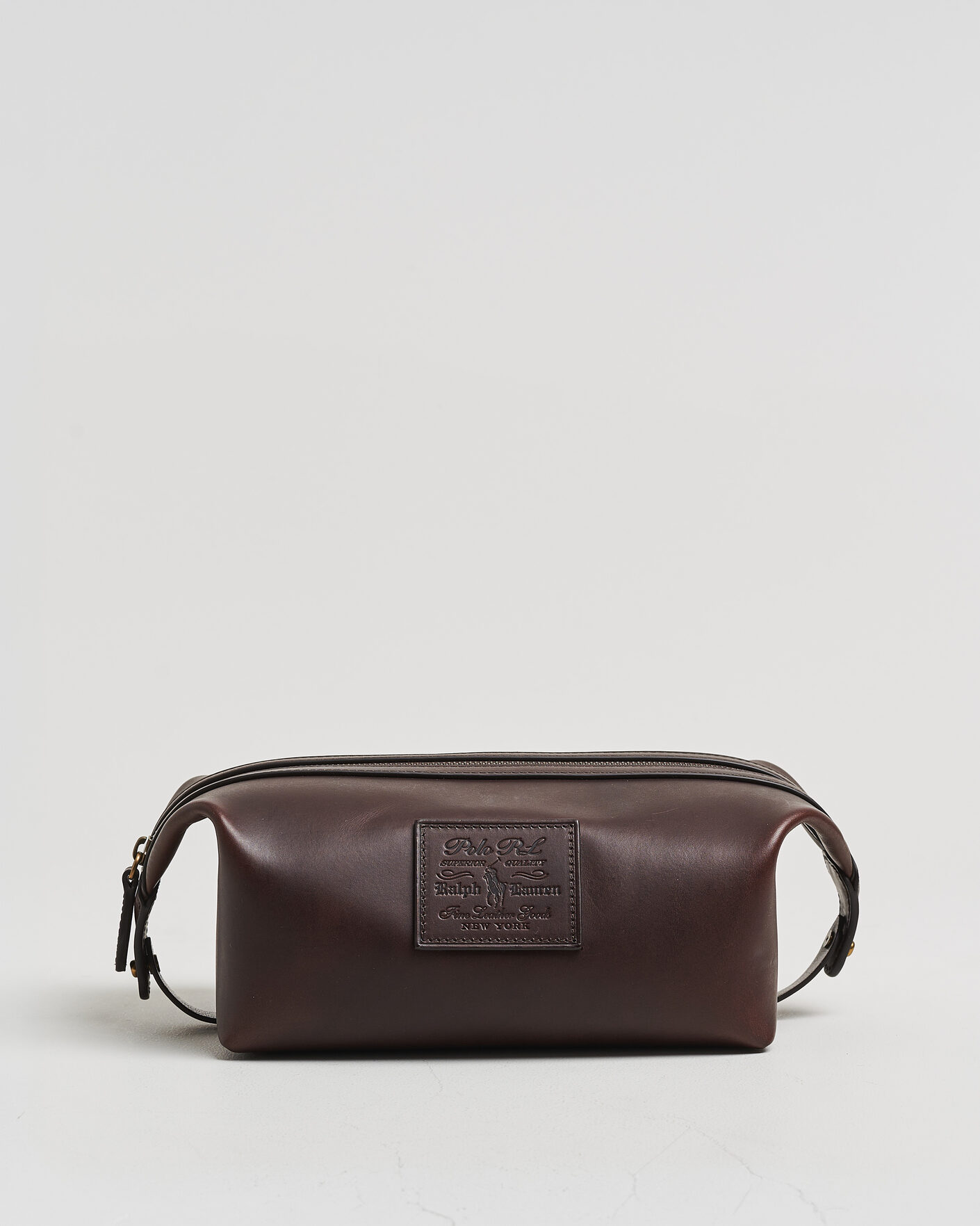 Heren | Tassen | Polo Ralph Lauren | Leather Washbag Burnished Brown