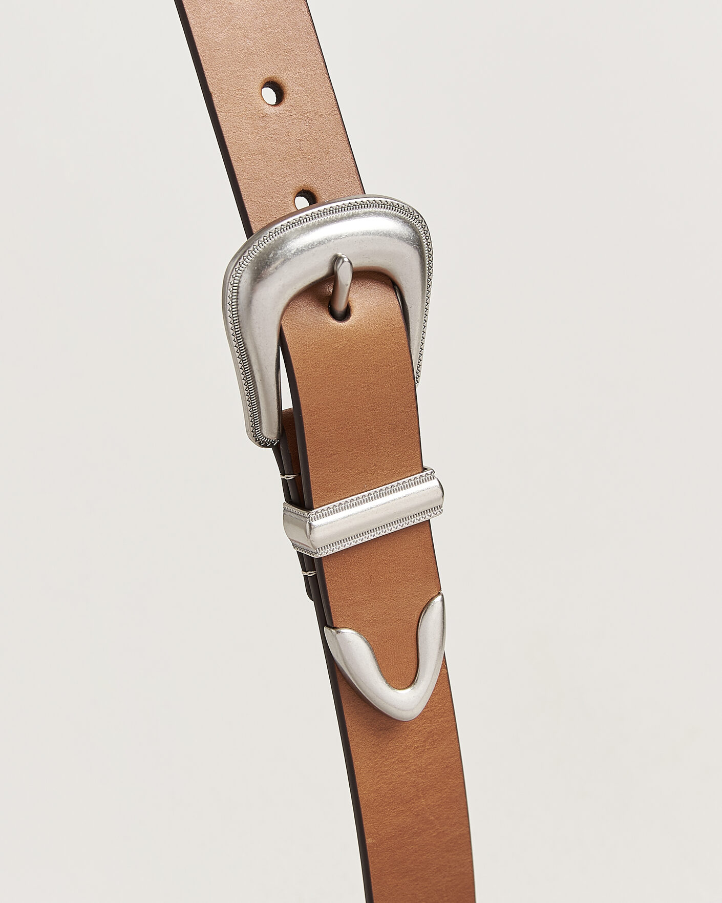 Heren | Riemen | Polo Ralph Lauren | Western Denim Belt Tan