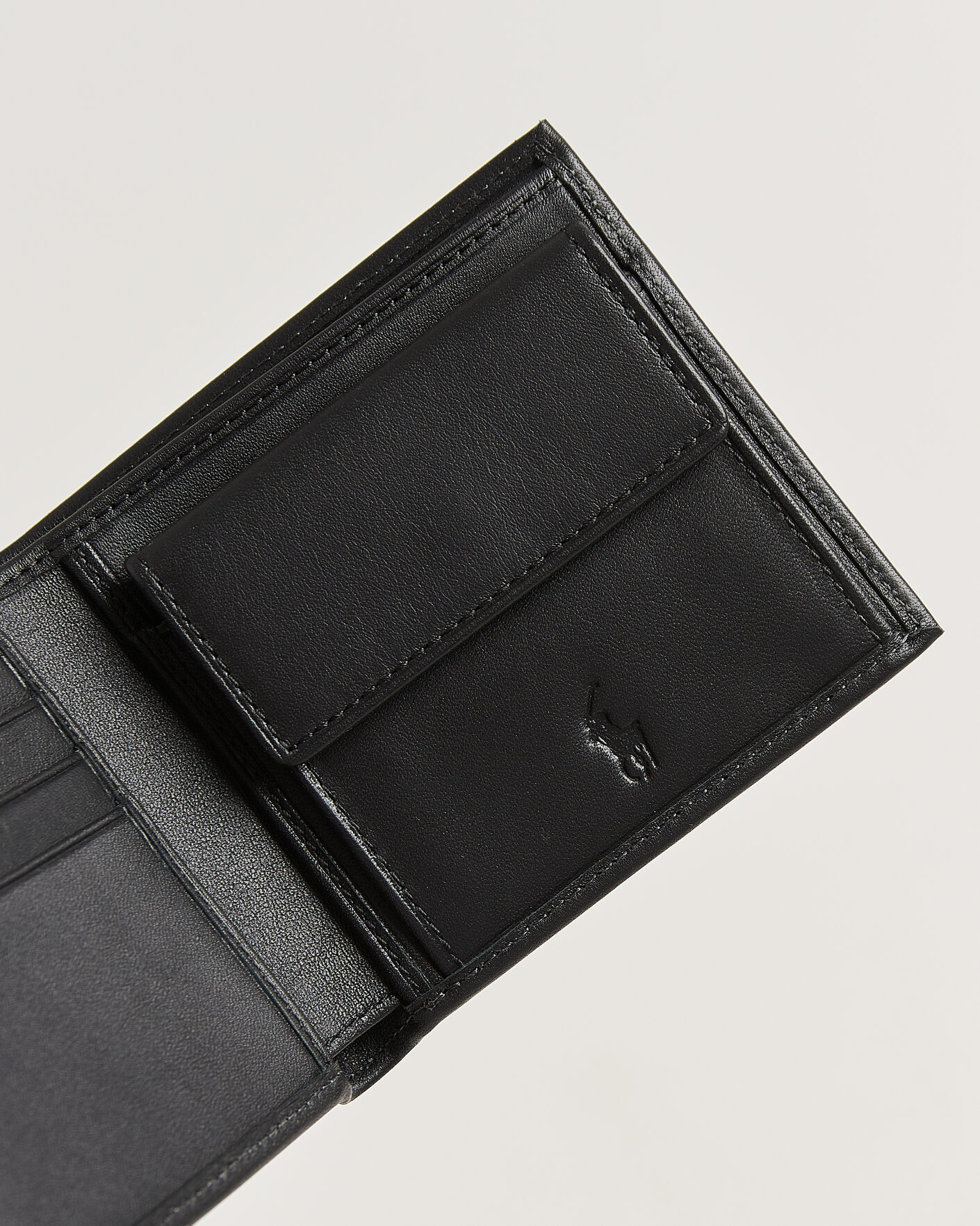 Heren | Portemonnees | Polo Ralph Lauren | Smooth Leather Wallet Black