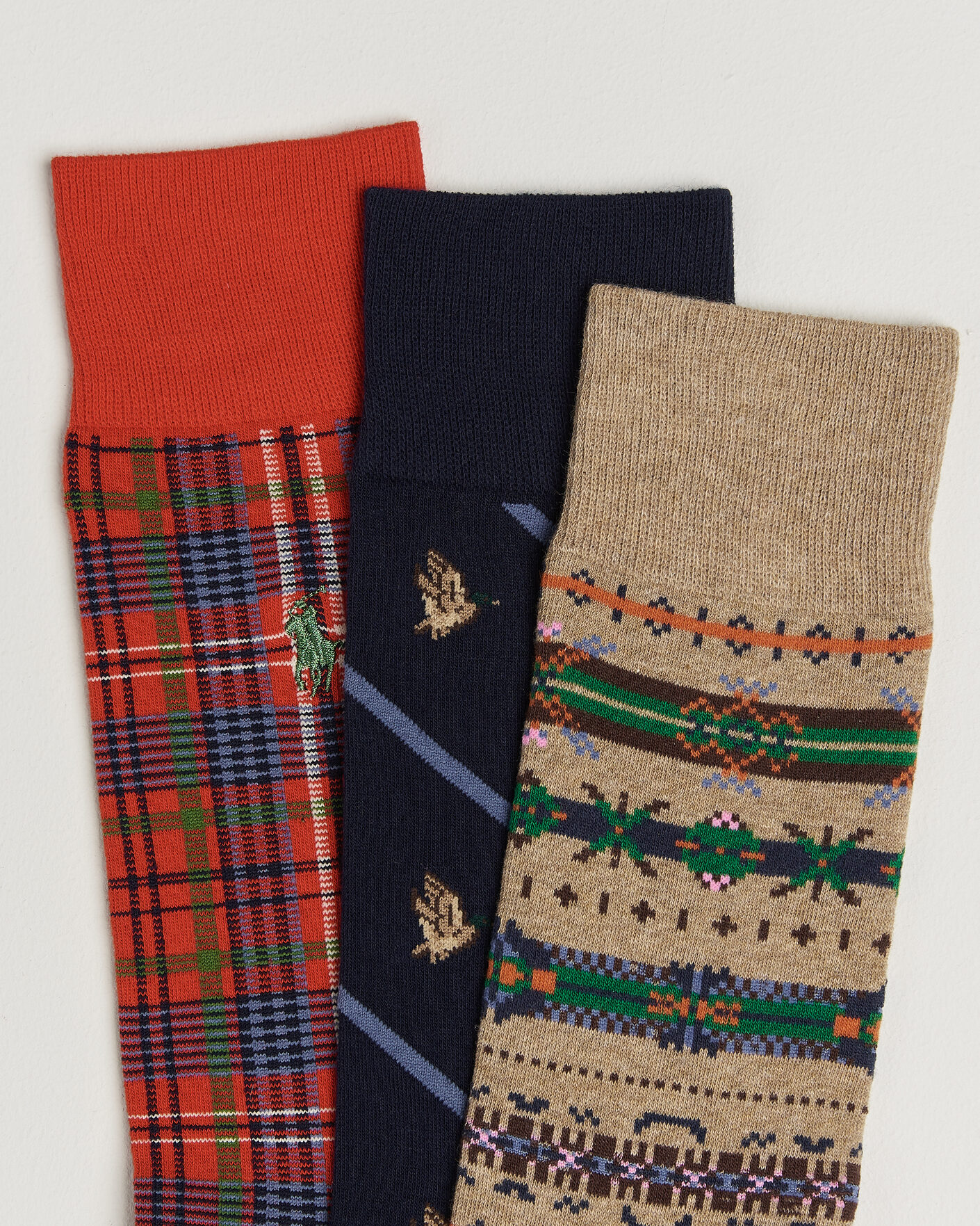 Heren | Ondergoed | Polo Ralph Lauren | 3-Pack Cotton Crew Socks Multi