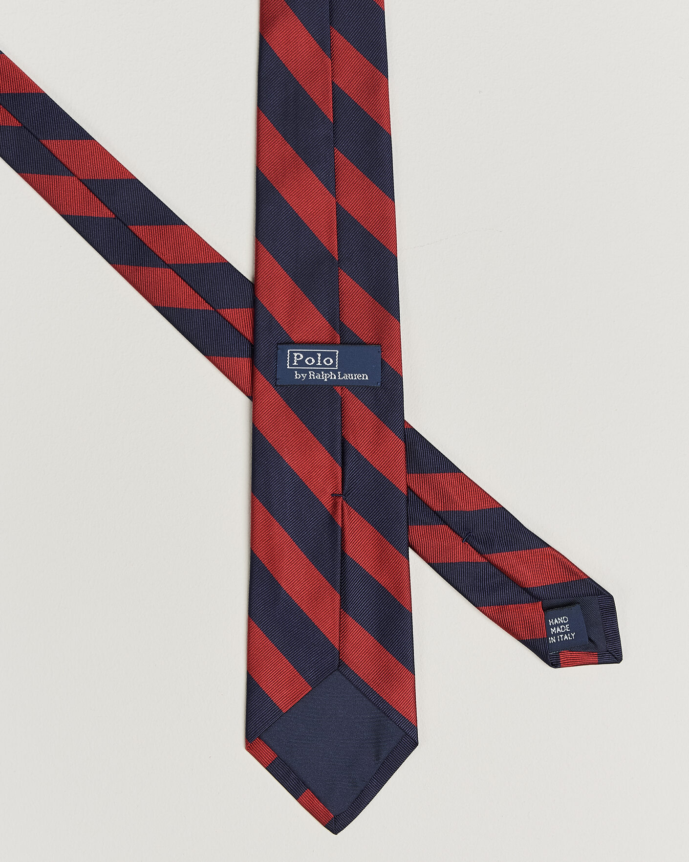 Heren | Stropdassen | Polo Ralph Lauren | Striped Club Tie Navy/Red