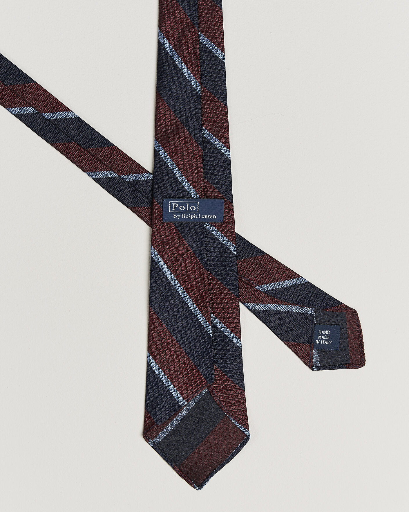Heren | Stropdassen | Polo Ralph Lauren | Striped Vintage Tie Wine/Navy