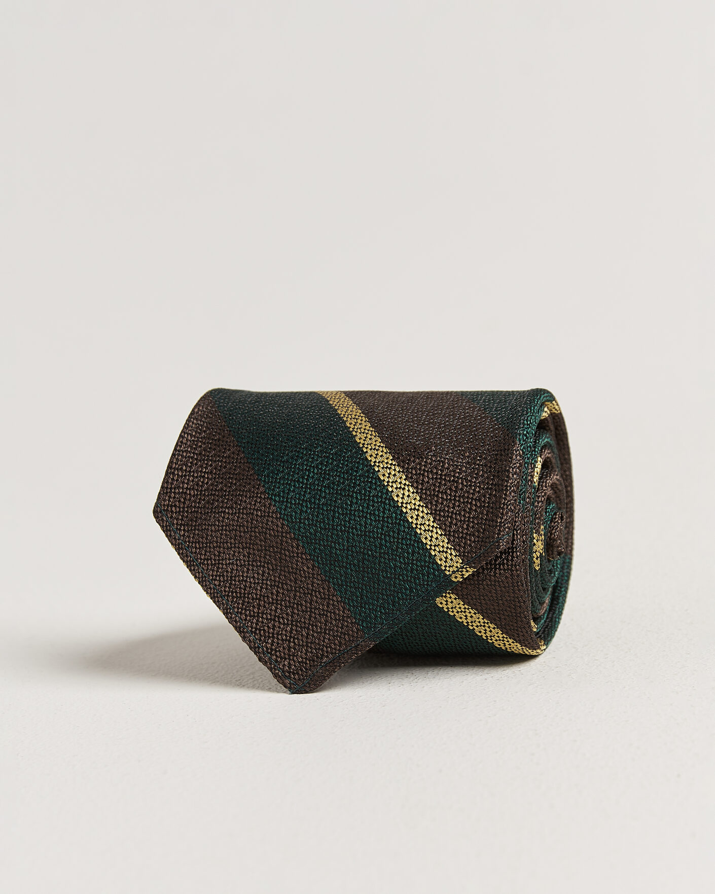 Heren | Stropdassen | Polo Ralph Lauren | Striped Vintage Tie Brown/Green