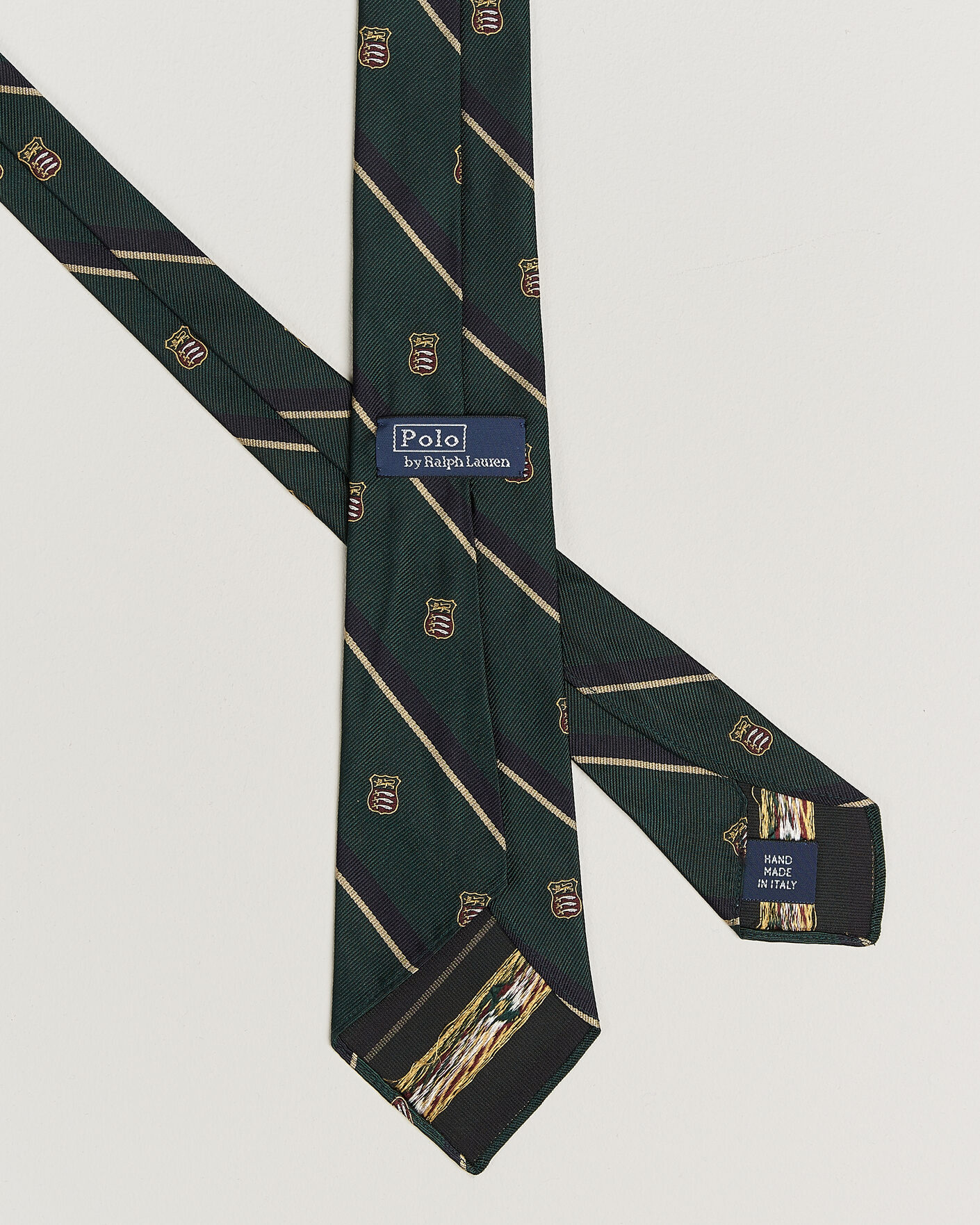 Heren | Stropdassen | Polo Ralph Lauren | Silk Club Sword Tie Dark Green