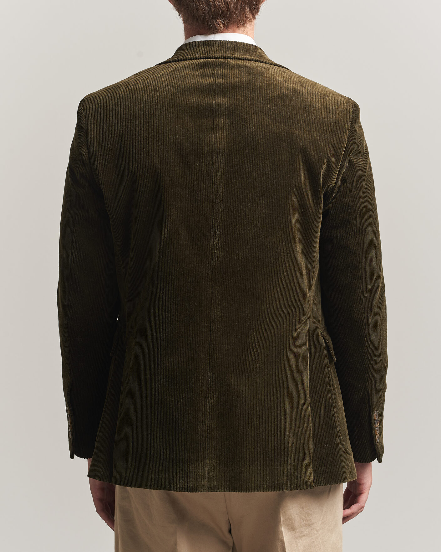 Heren | Blazers | Polo Ralph Lauren | Single Breasted Corduroy Sportcoat Fall Olive