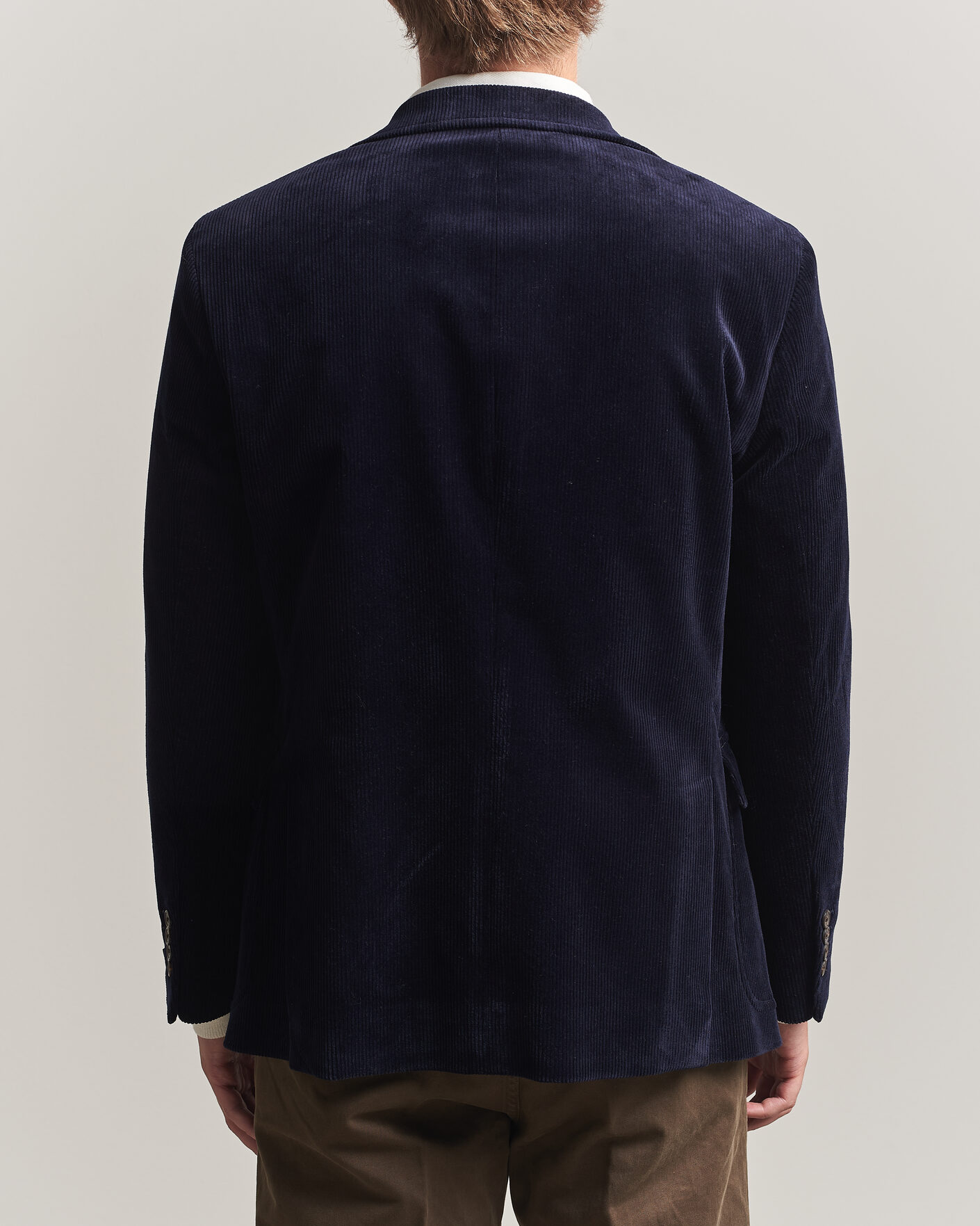 Heren | Blazers | Polo Ralph Lauren | Single Breasted Corduroy Sportcoat Newport Navy