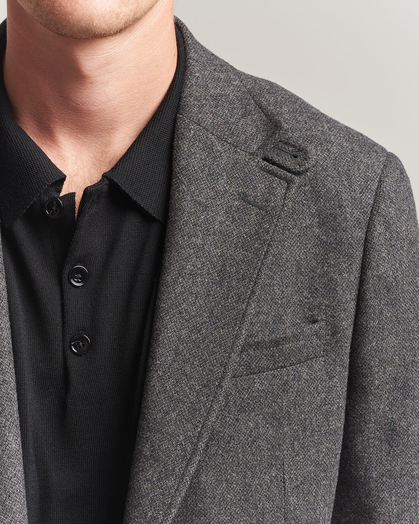 Heren | Blazers | Polo Ralph Lauren | Tonal Broken Twill Sportcoat Charcoal