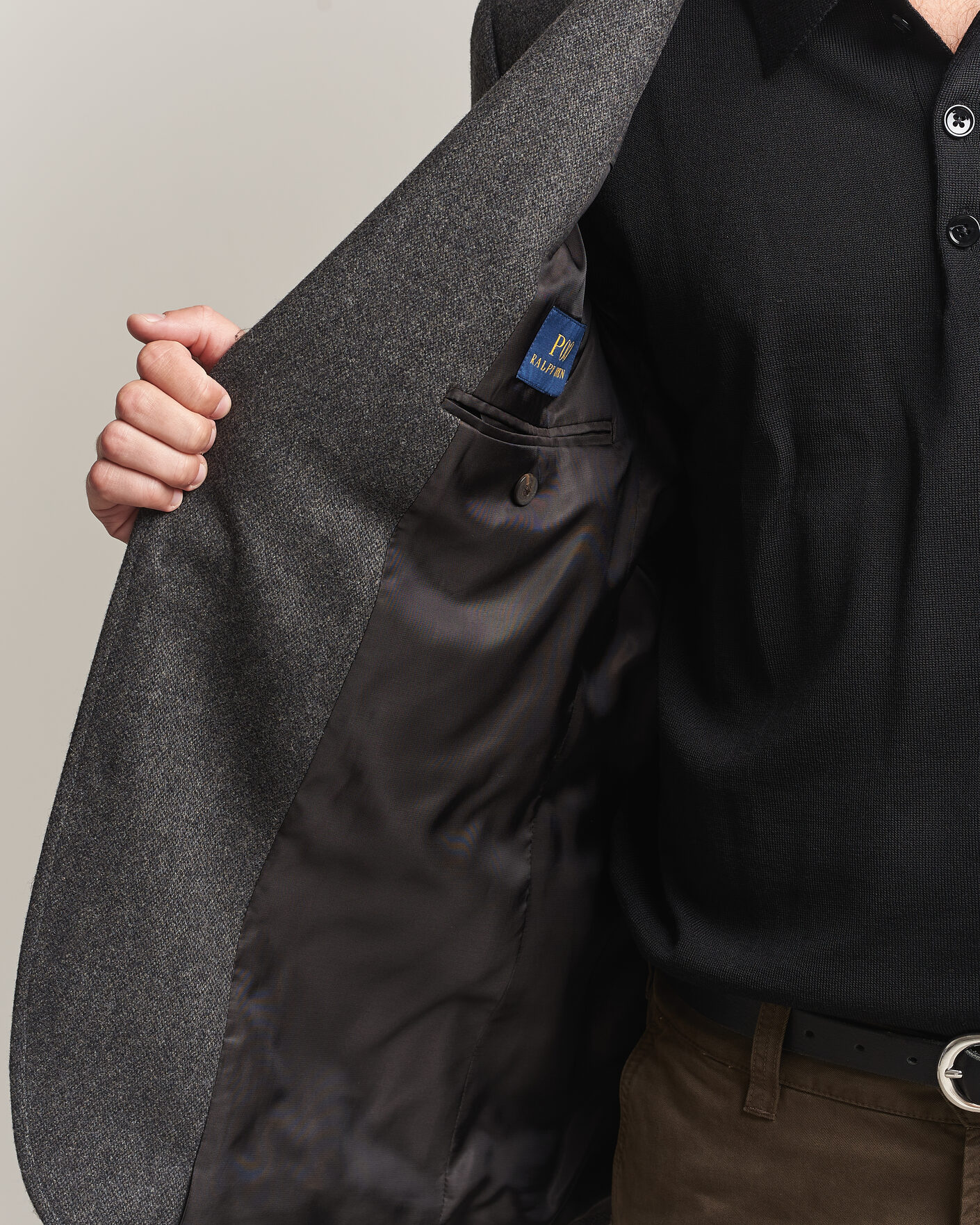 Heren | Blazers | Polo Ralph Lauren | Tonal Broken Twill Sportcoat Charcoal