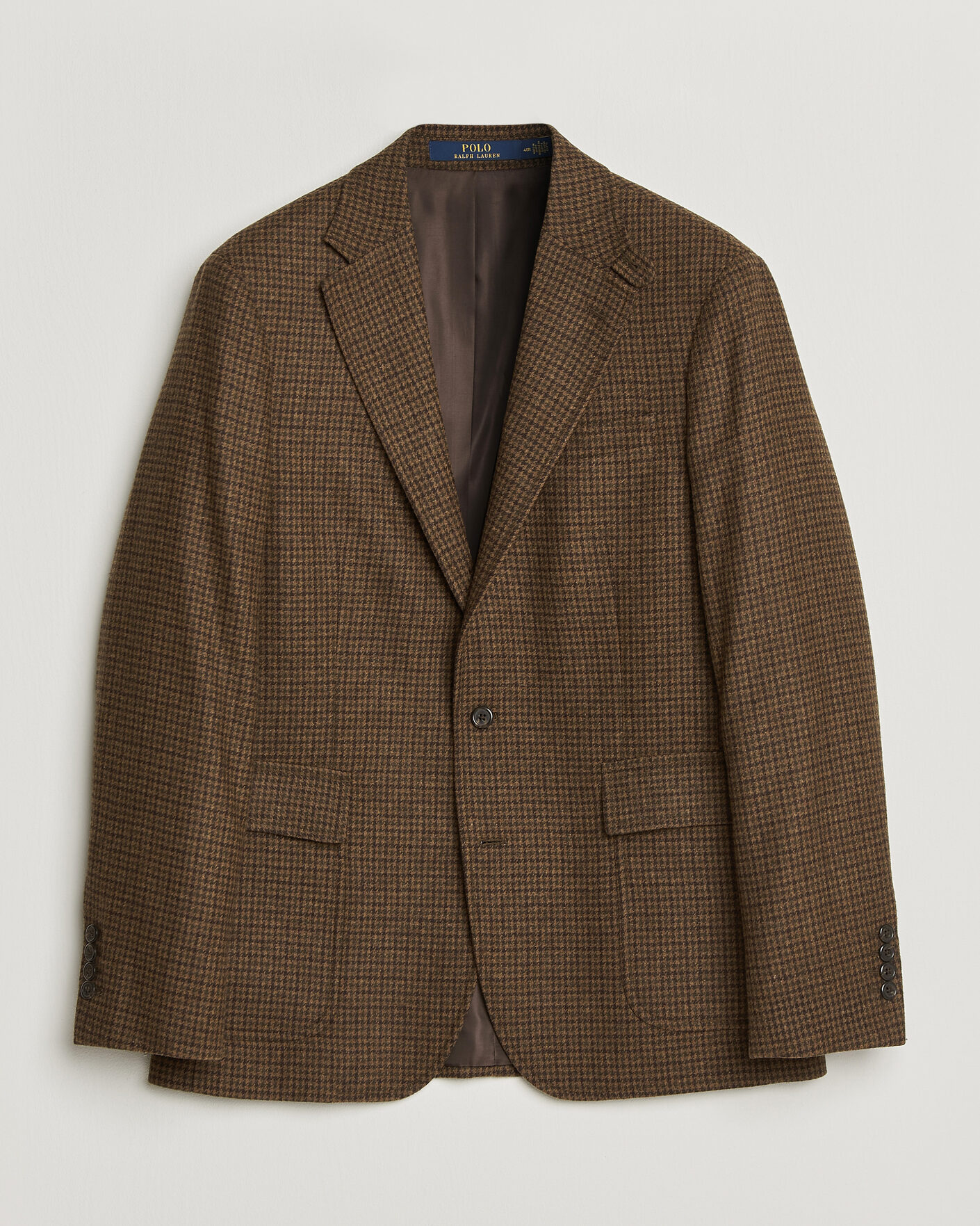 Heren | Blazers | Polo Ralph Lauren | Guncheck Woven Sportcoat Brown/Olive