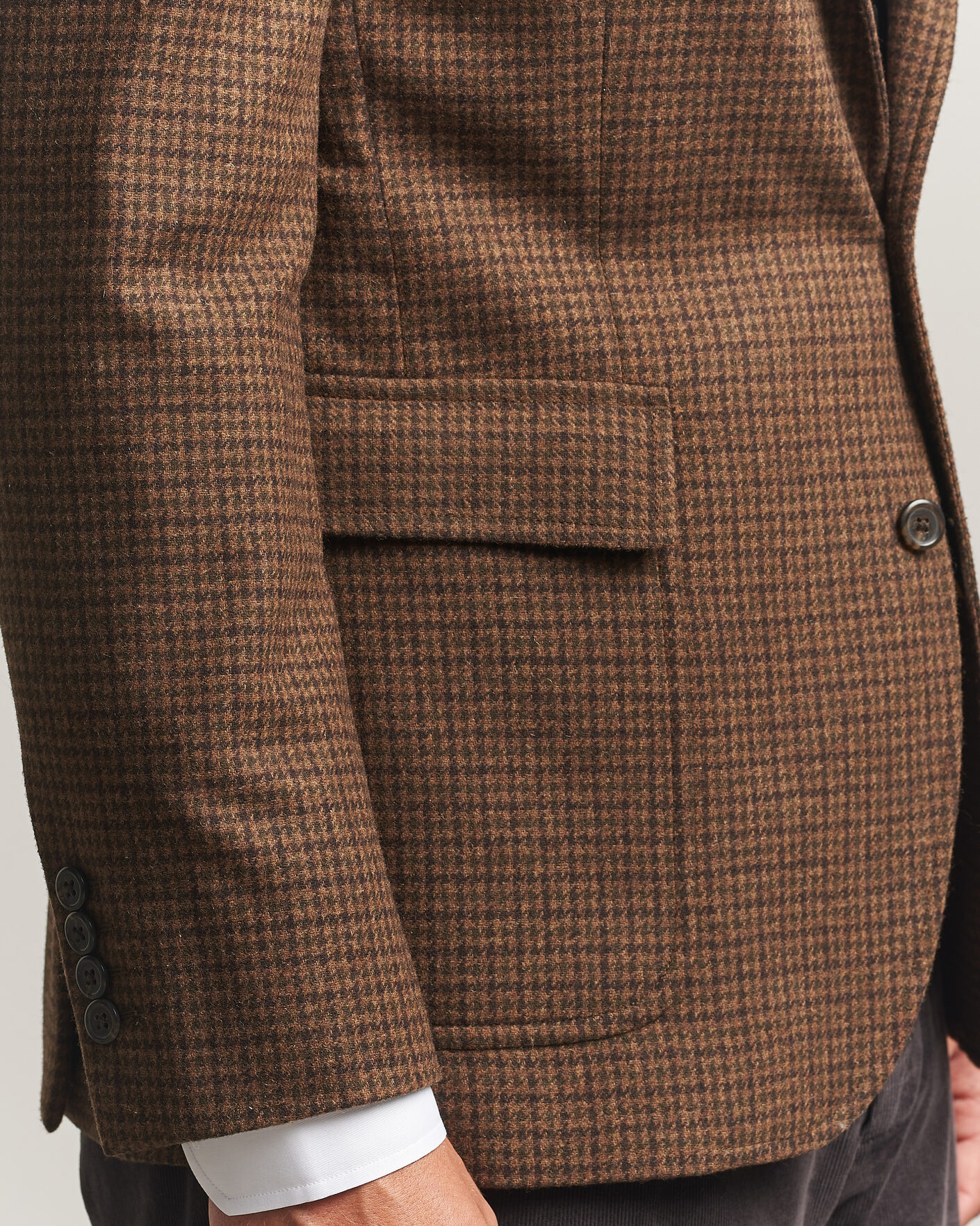 Heren | Blazers | Polo Ralph Lauren | Guncheck Woven Sportcoat Brown/Olive