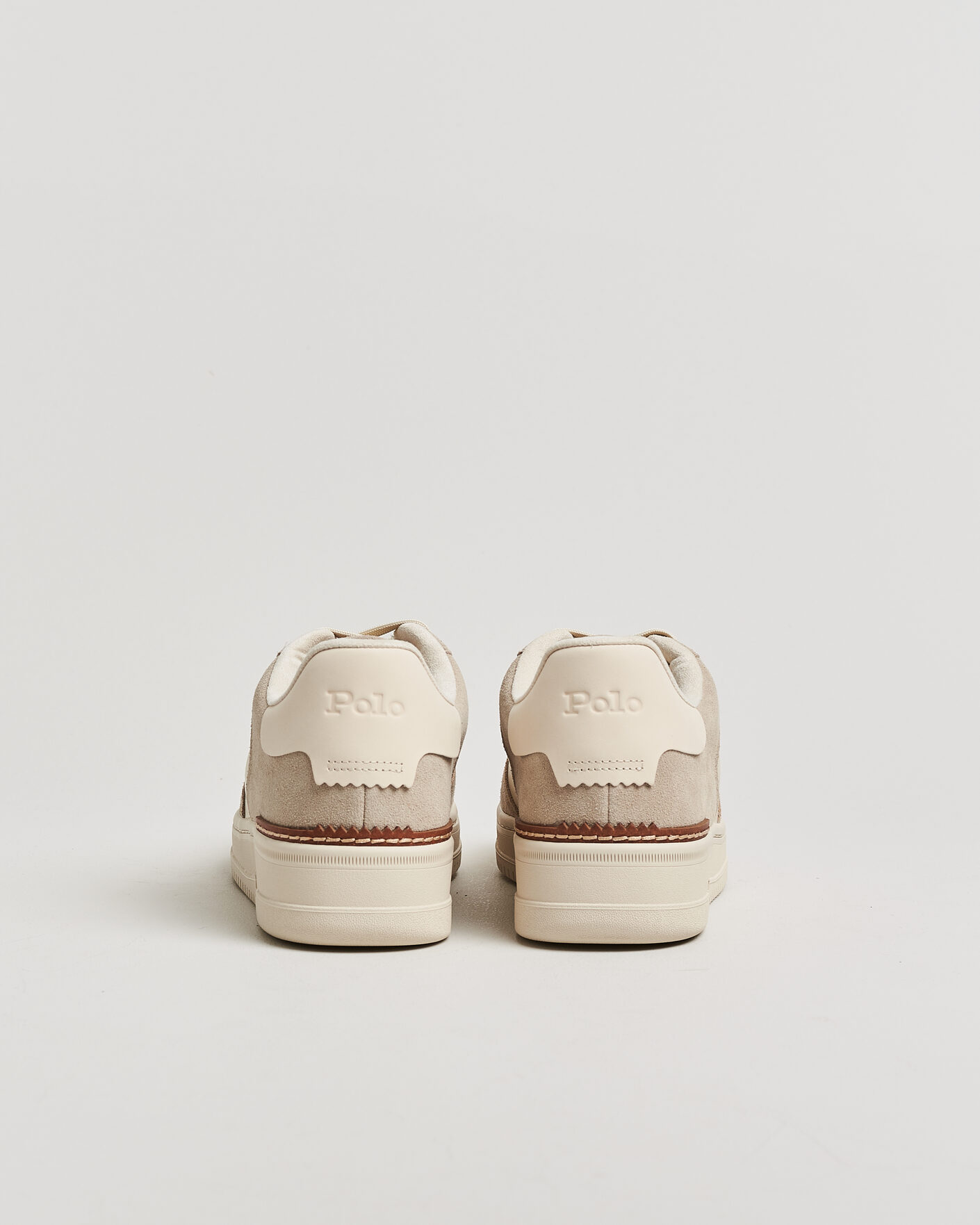Heren | Sneakers | Polo Ralph Lauren | Masters Court Suede/Leather Sneakers Milkshake