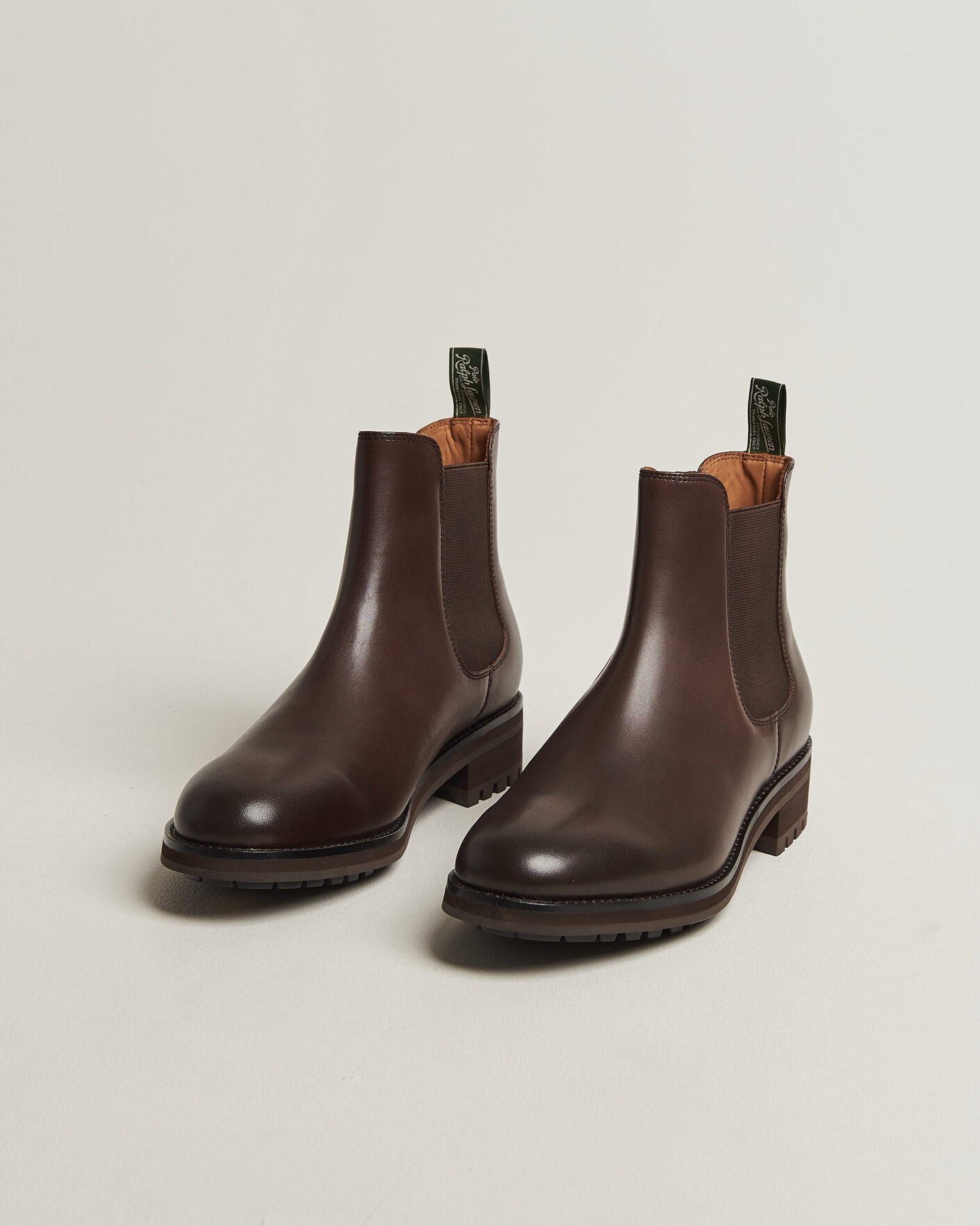 Heren | Laarzen | Polo Ralph Lauren | Bryson Calf Chelsea Boots Polo Brown