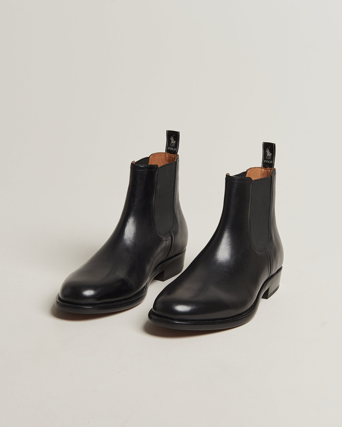 Heren | Laarzen | Polo Ralph Lauren | Owen Leather Chelsea Boots Black